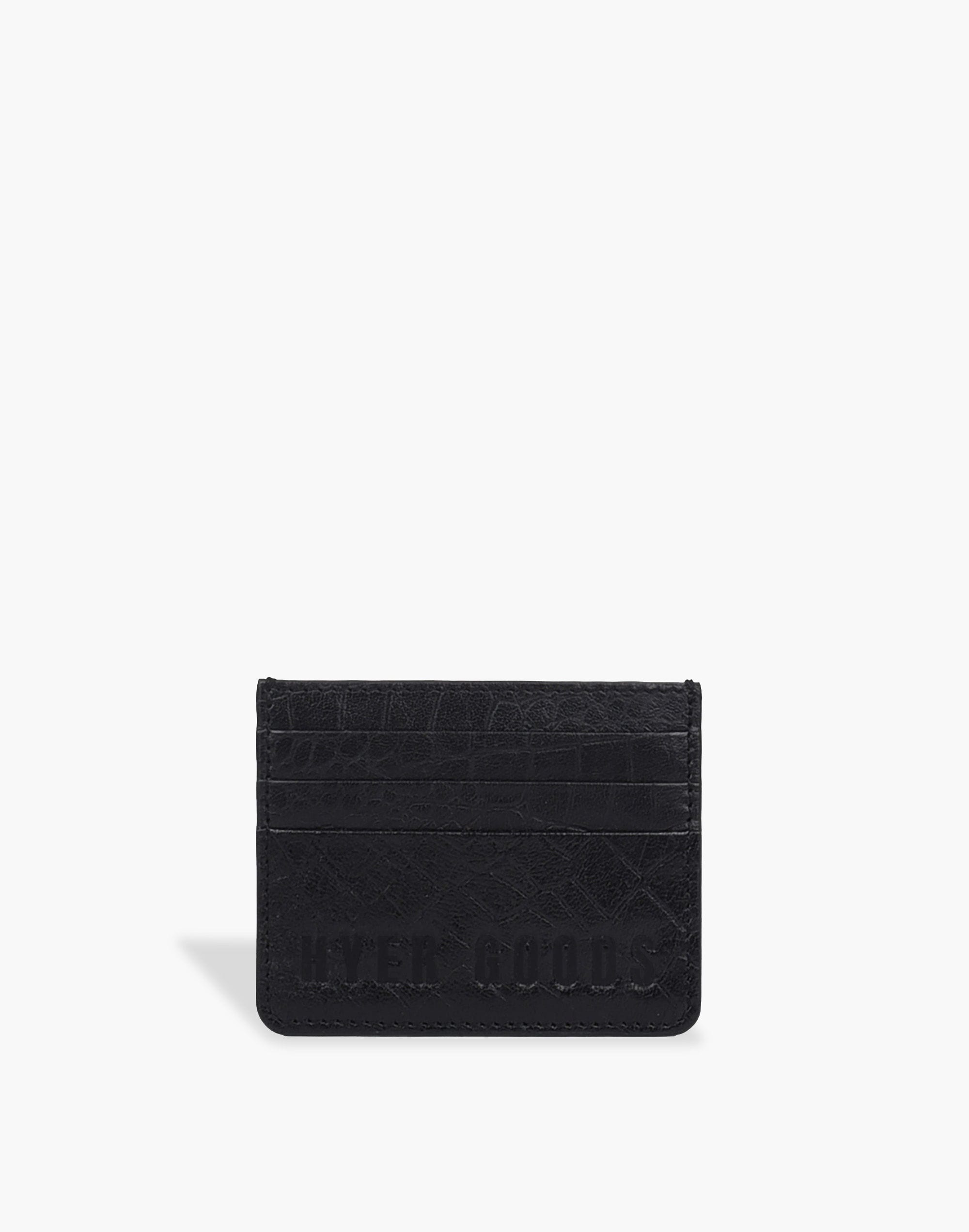 hyer goods luxe card wallet