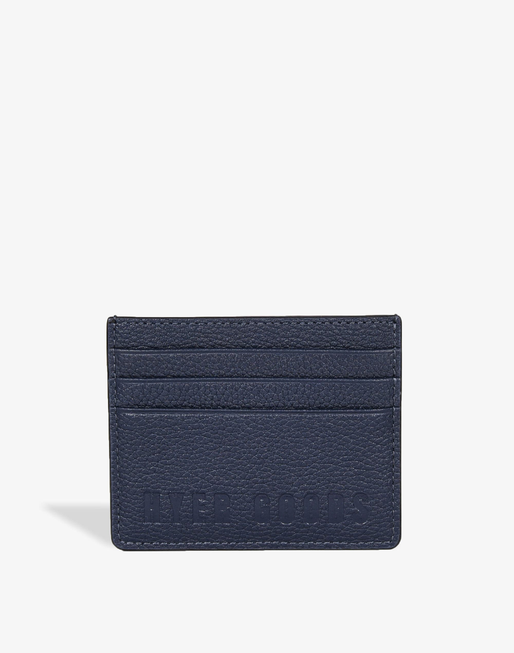 Mw Hyer Goods Luxe Card Wallet In Blue