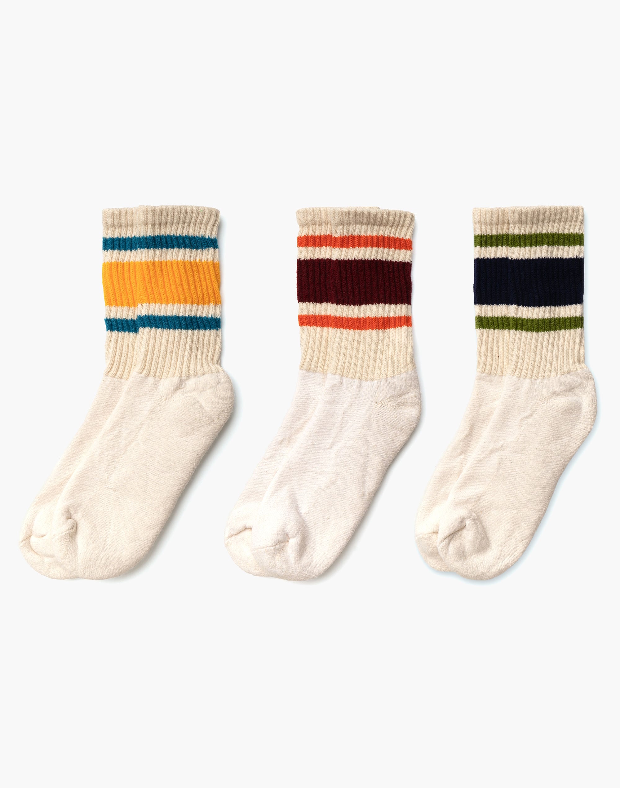 American Trench Retro Stripe Socks 3-pack