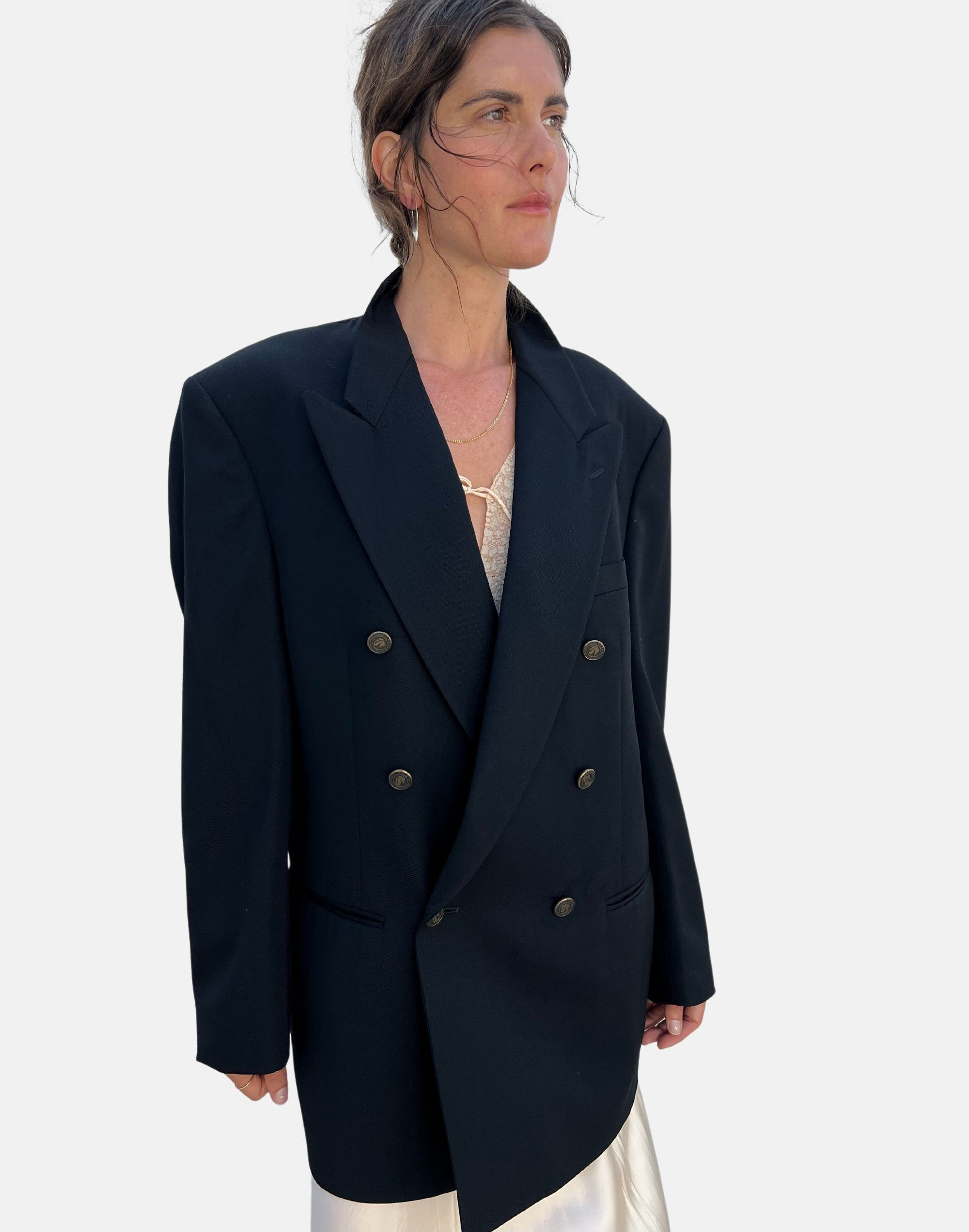 people of 2morrow vintage pierre cardin wool blazer