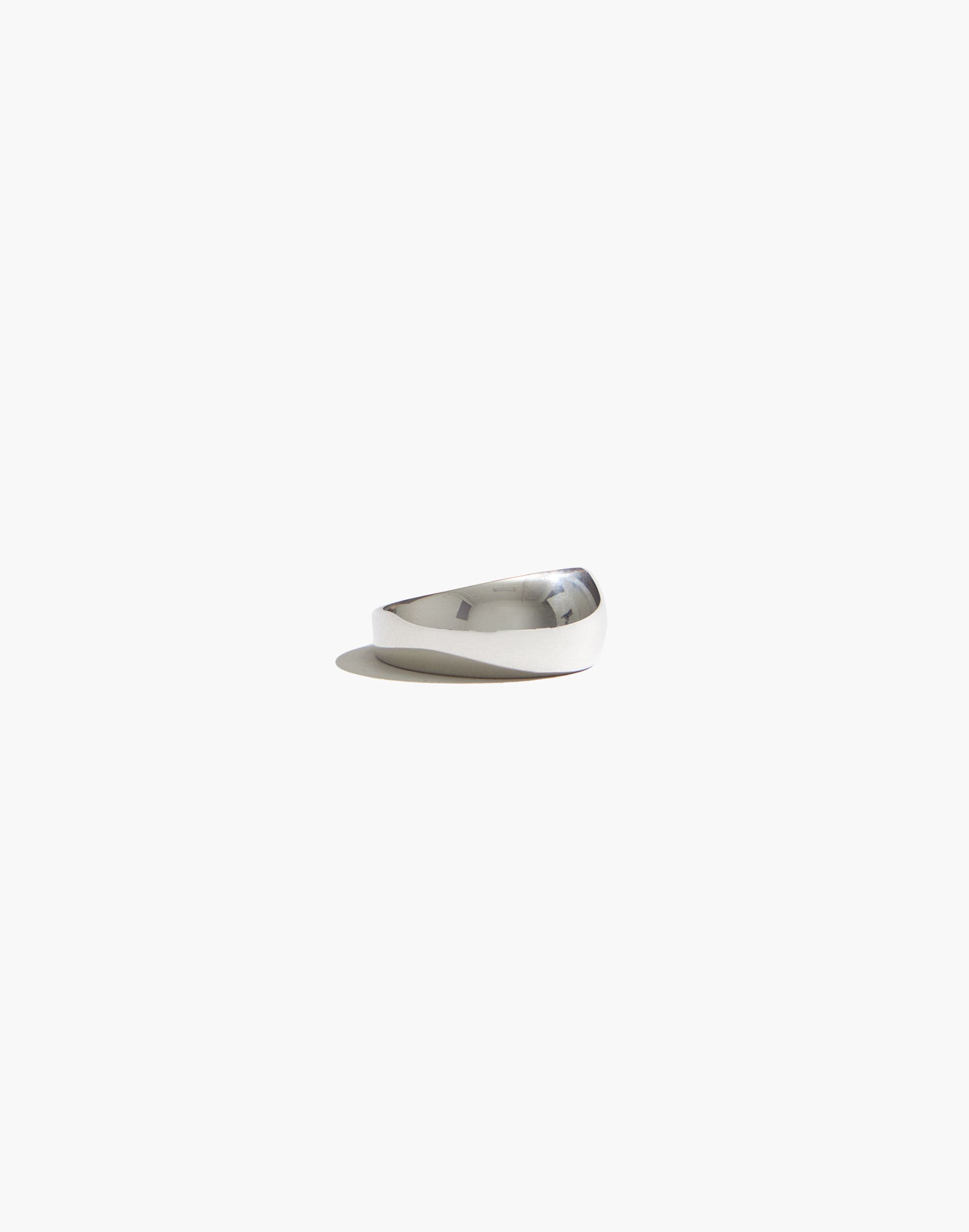 Maslo Jewelry Domed Ring Sterling Silver