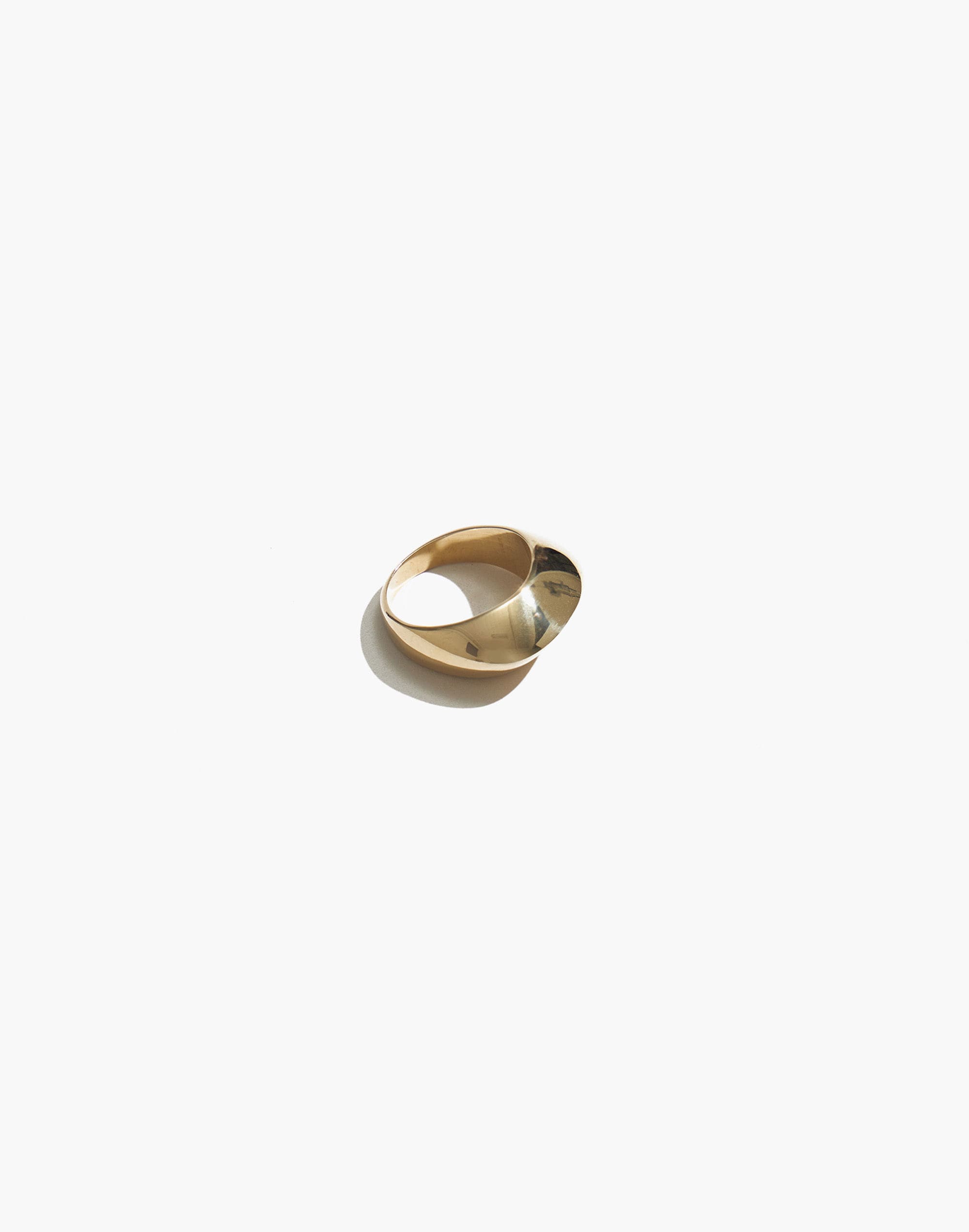 maslo jewelry peak ring gold