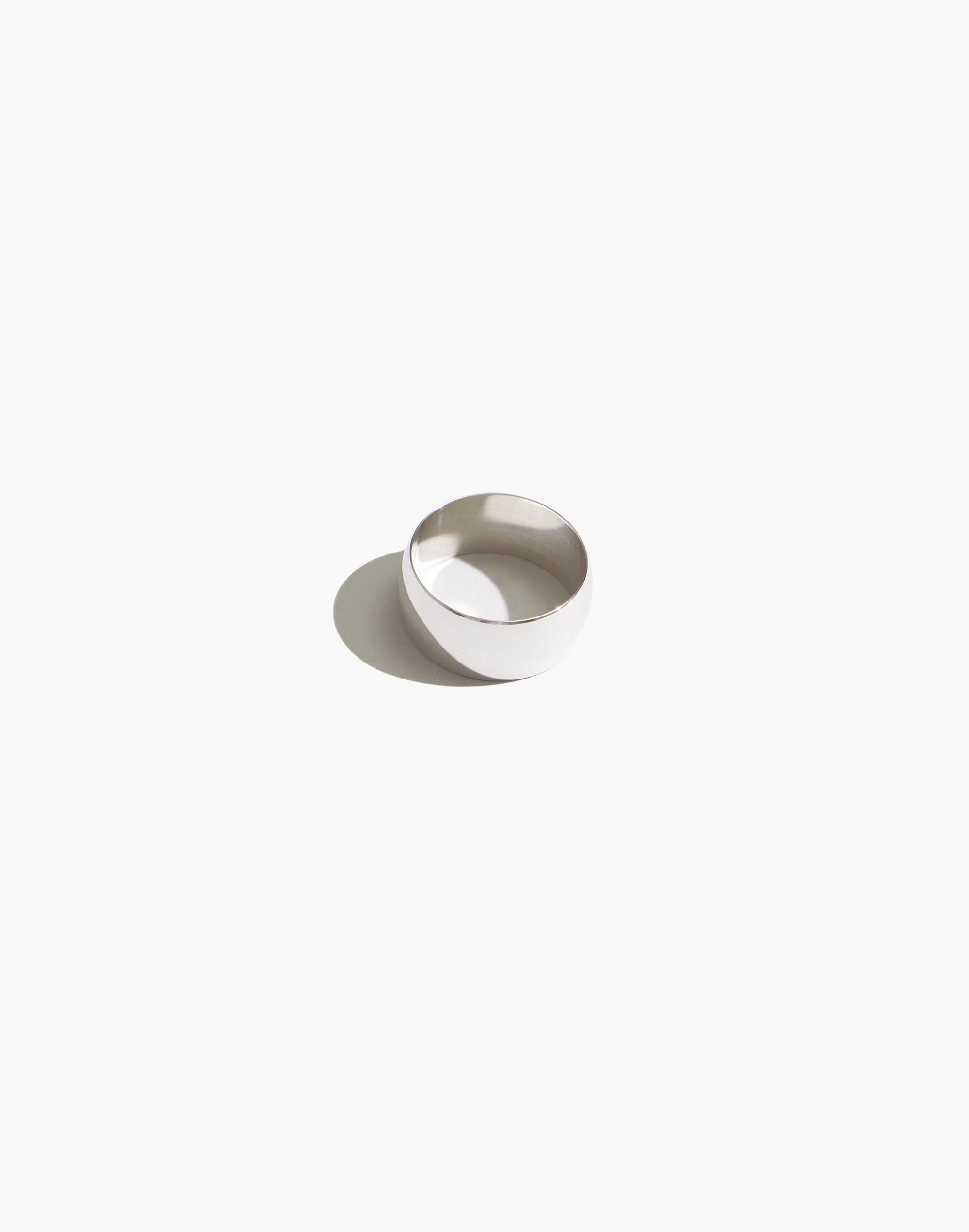 maslo jewelry cigar band ring sterling silver