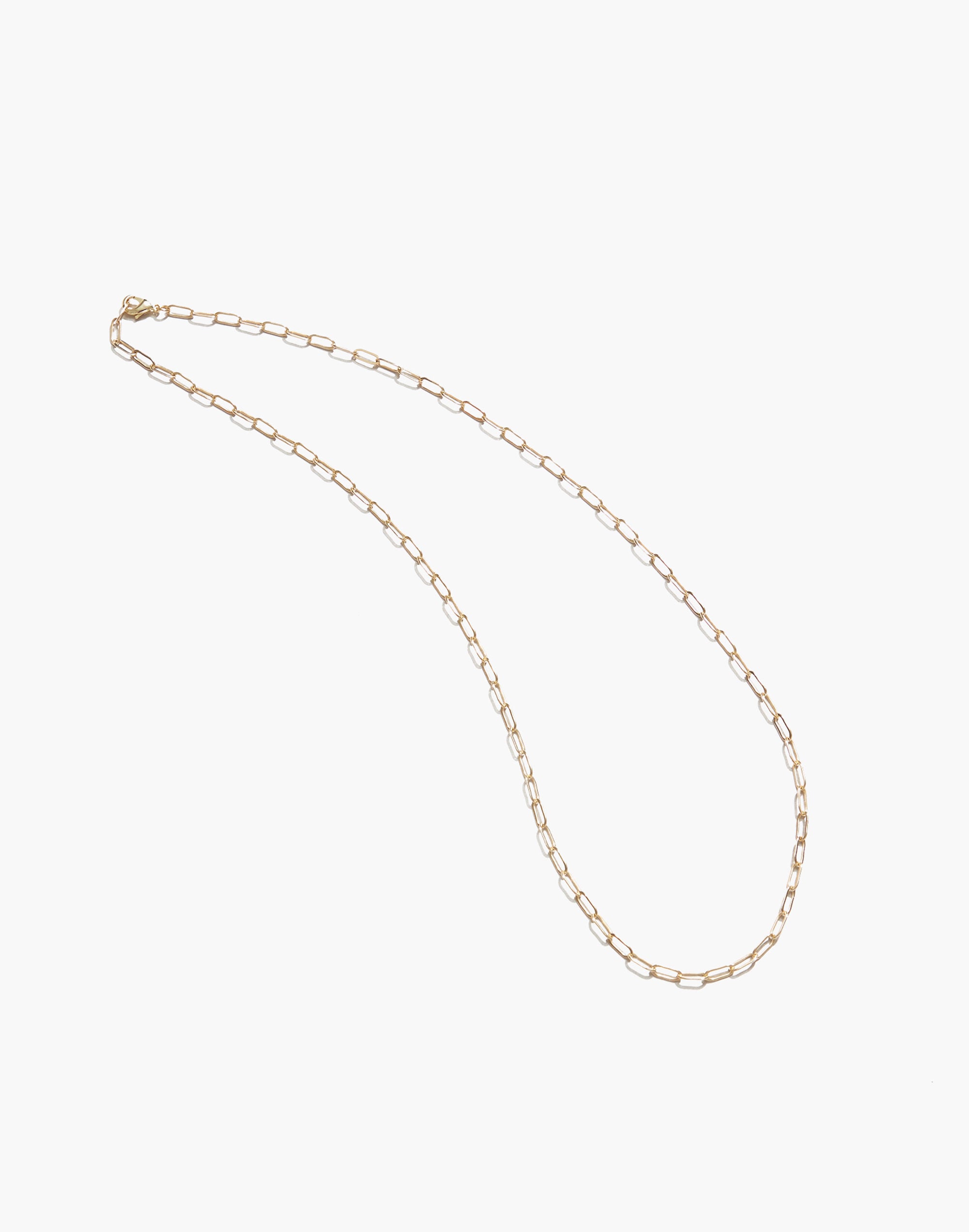 maslo jewelry drawn cable chain necklace gold