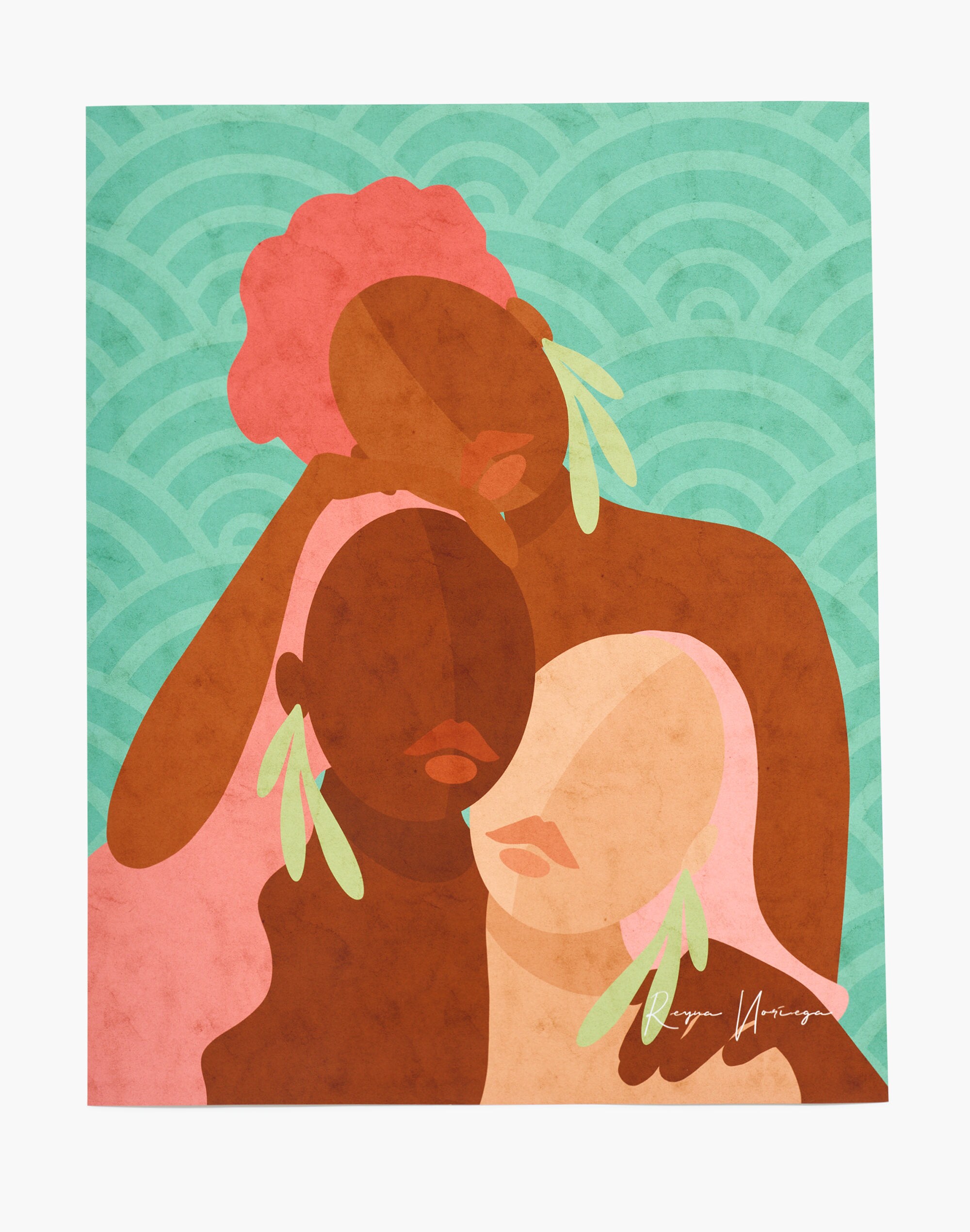 Madewell Reyna Noriega Studios Resting Trio Art Print The Summit