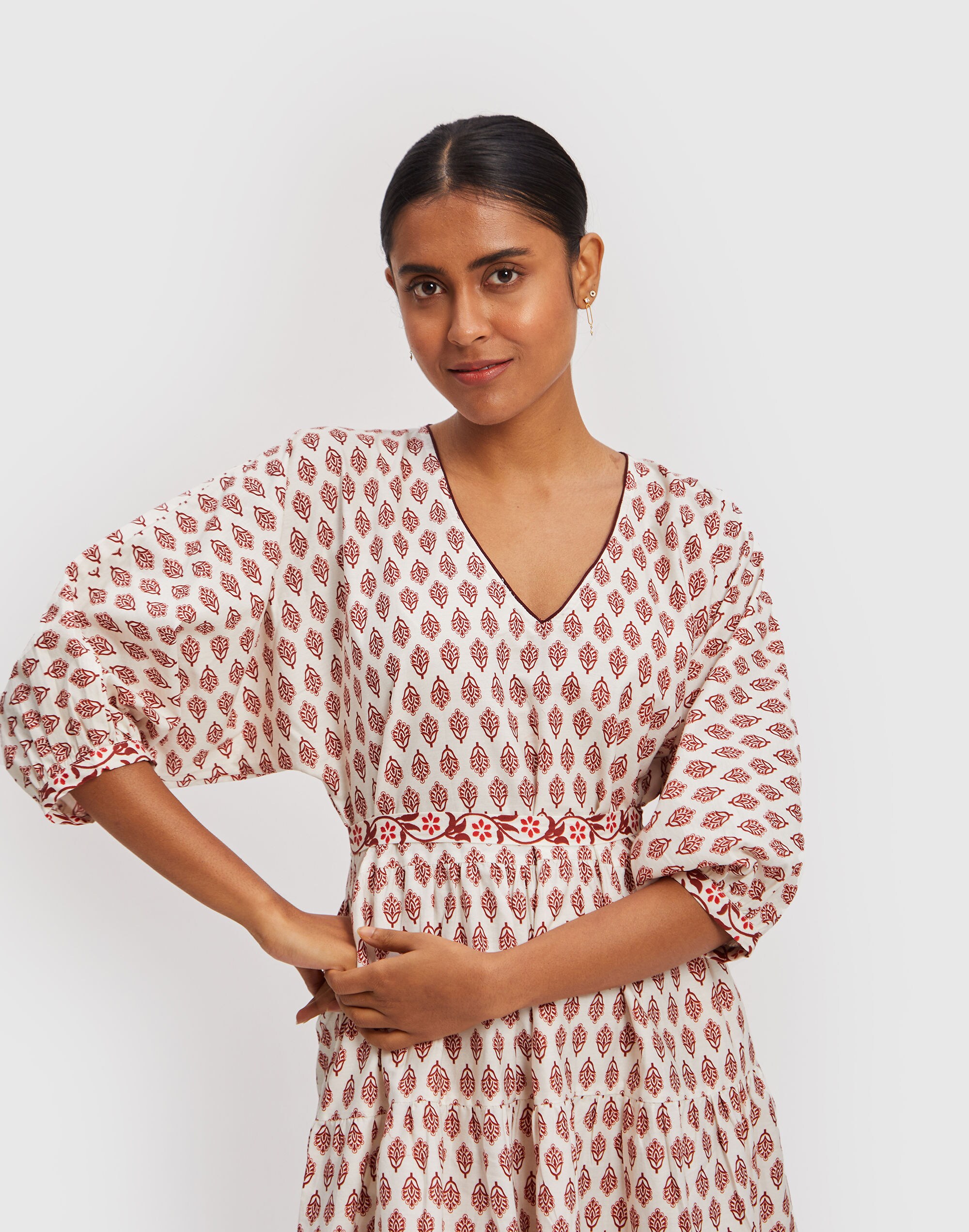 Madewell x Reistor Kimono Sleeve Midi Dress