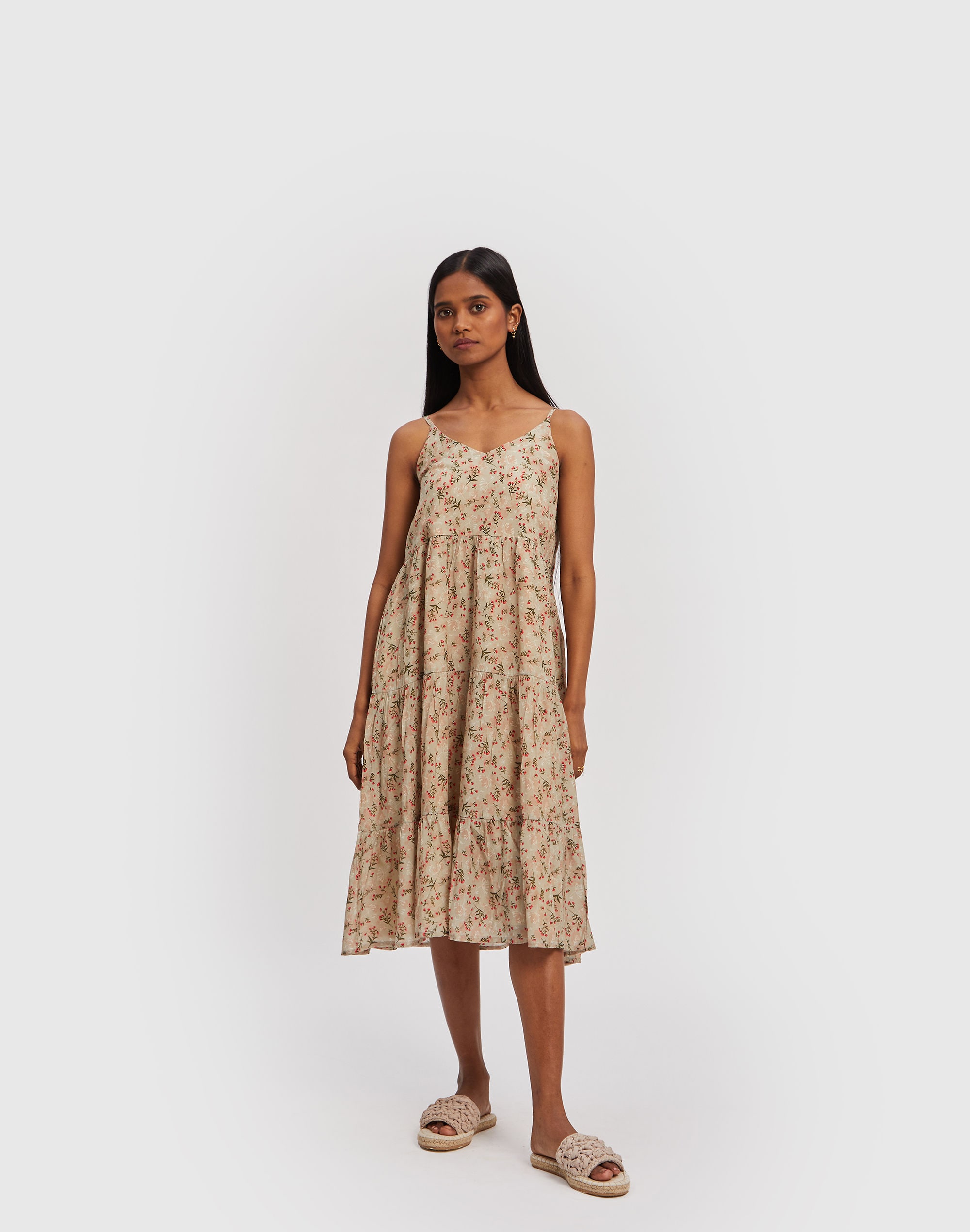 Reistor Strappy Midi Dress