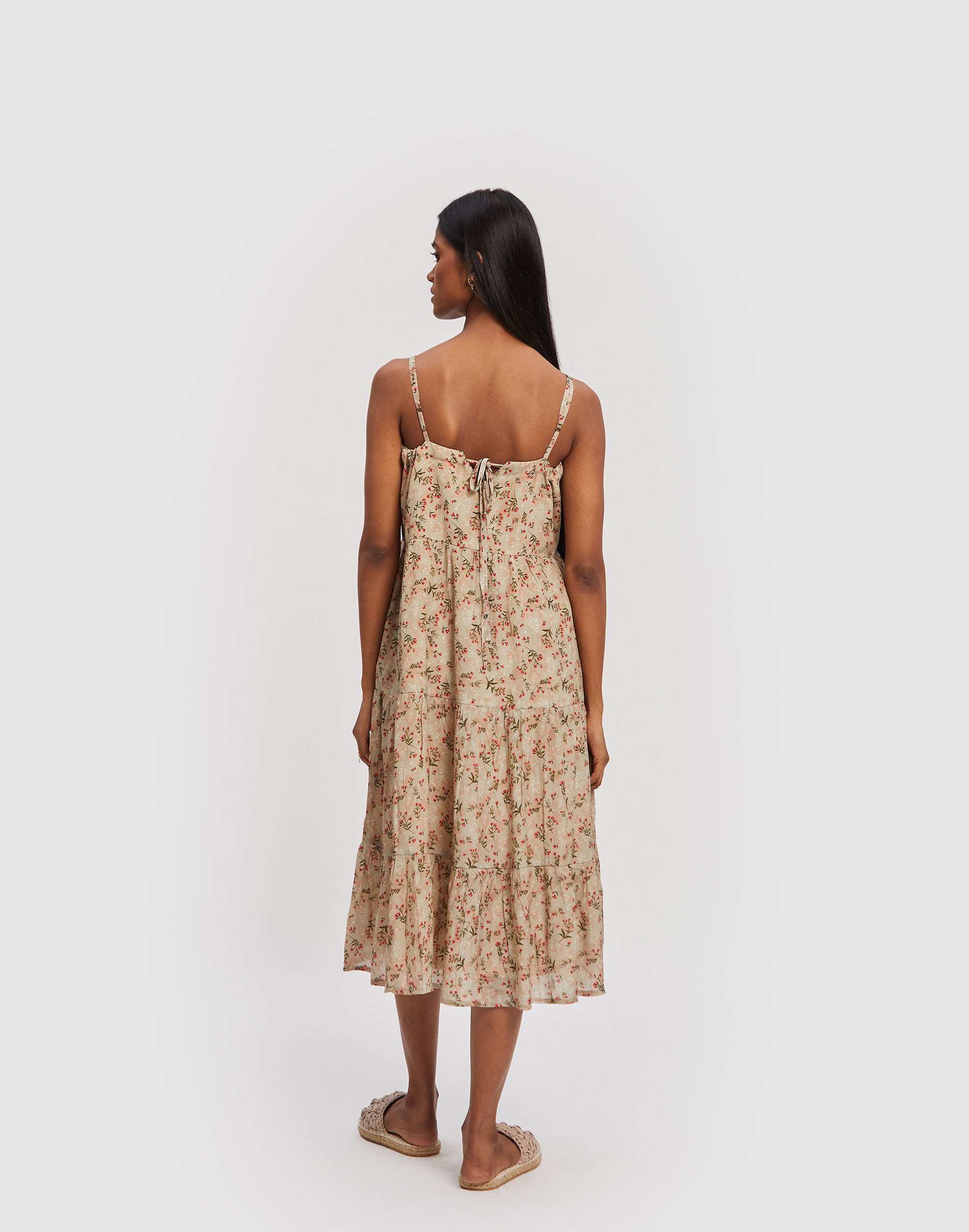 Reistor Strappy Midi Dress