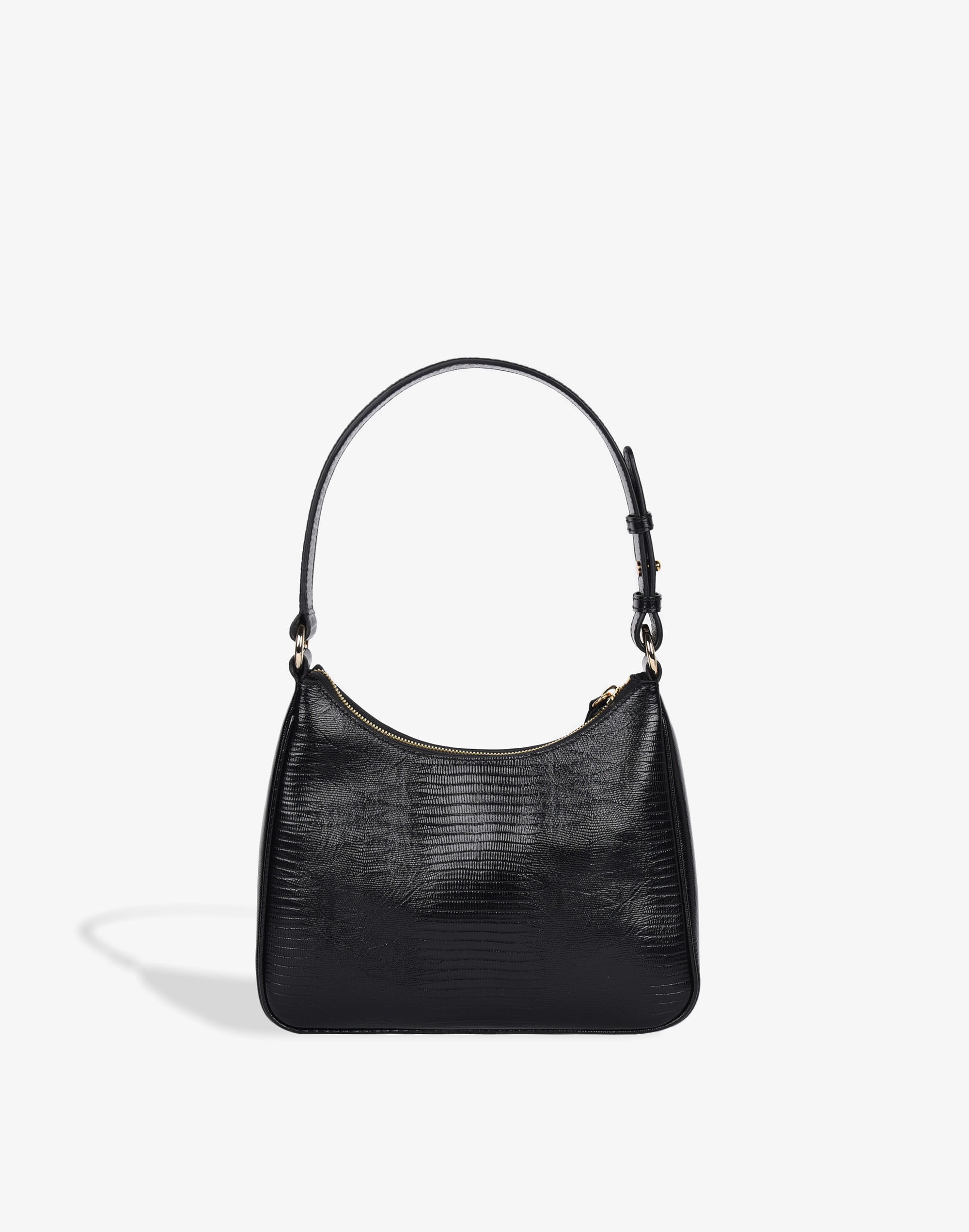 Hyer Goods Luxe Medium Shoulder Bag- White