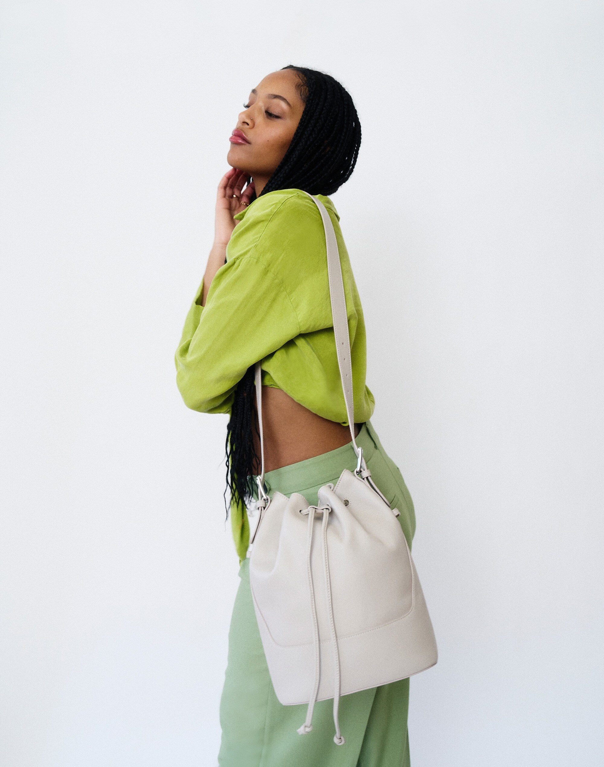 Hyer Goods Cinch Bucket Bag