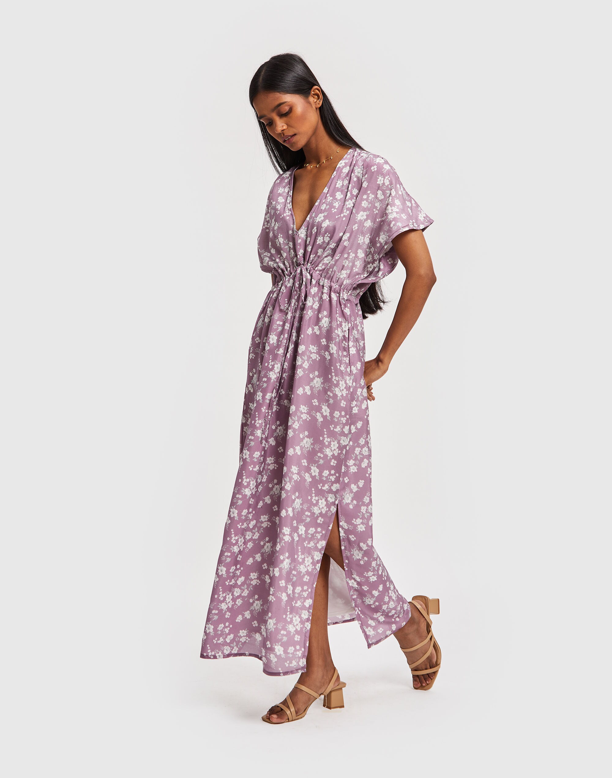 Reistor Maxi Gathered Dress