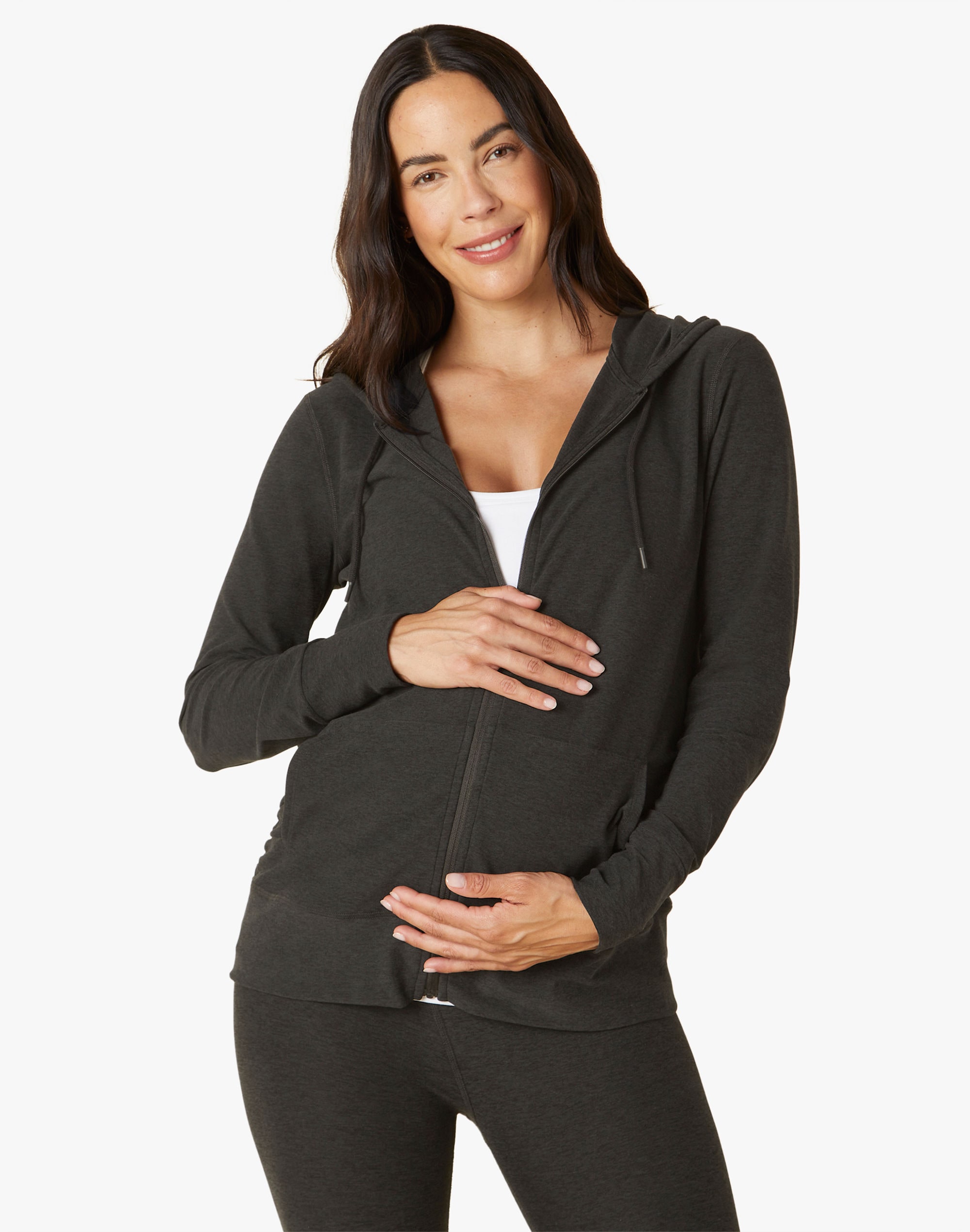 beyond yoga spacedye everyday maternity hoodie