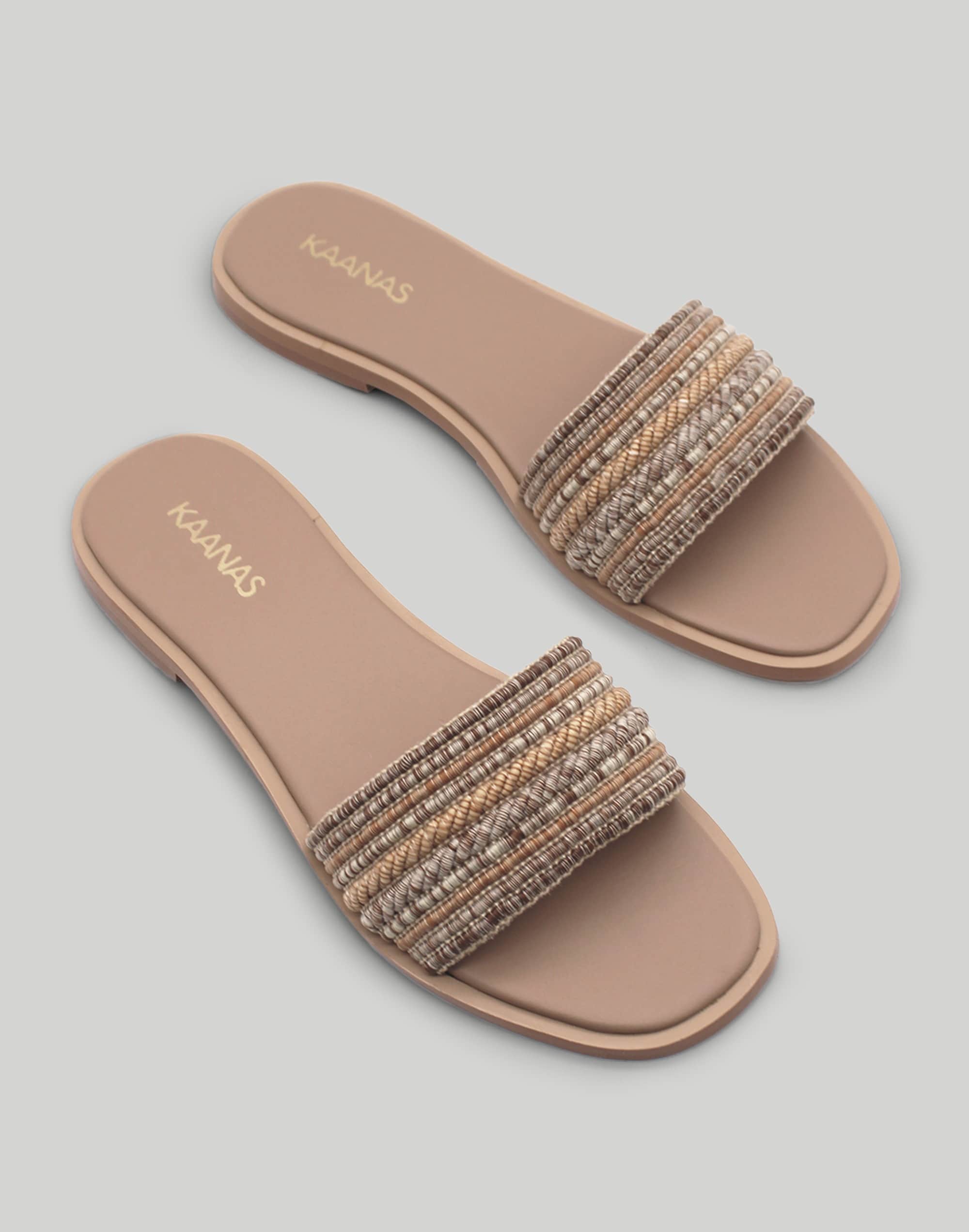 KAANAS Limon Multi-Color Slide Sandal