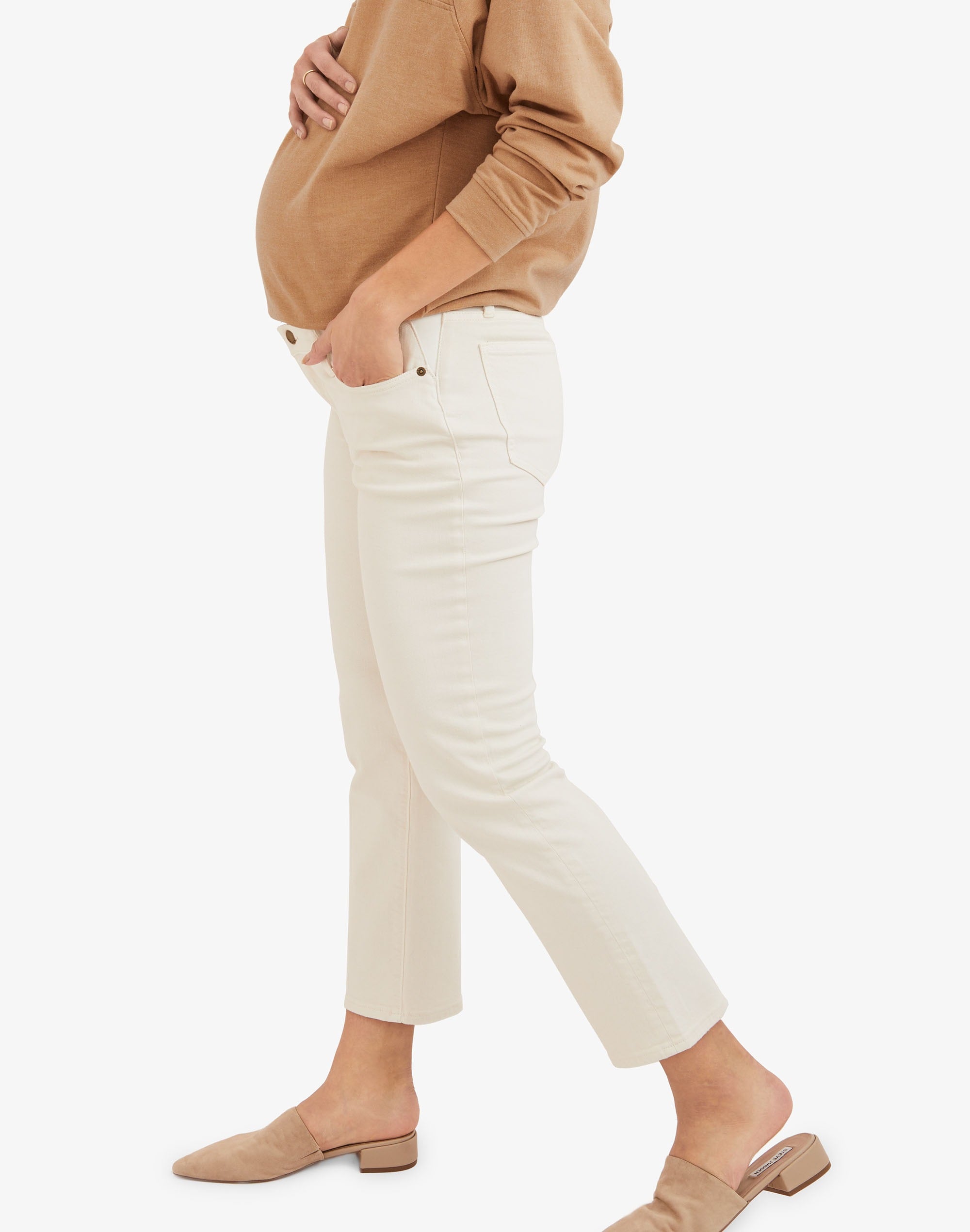 hatch collection the straight leg maternity jean