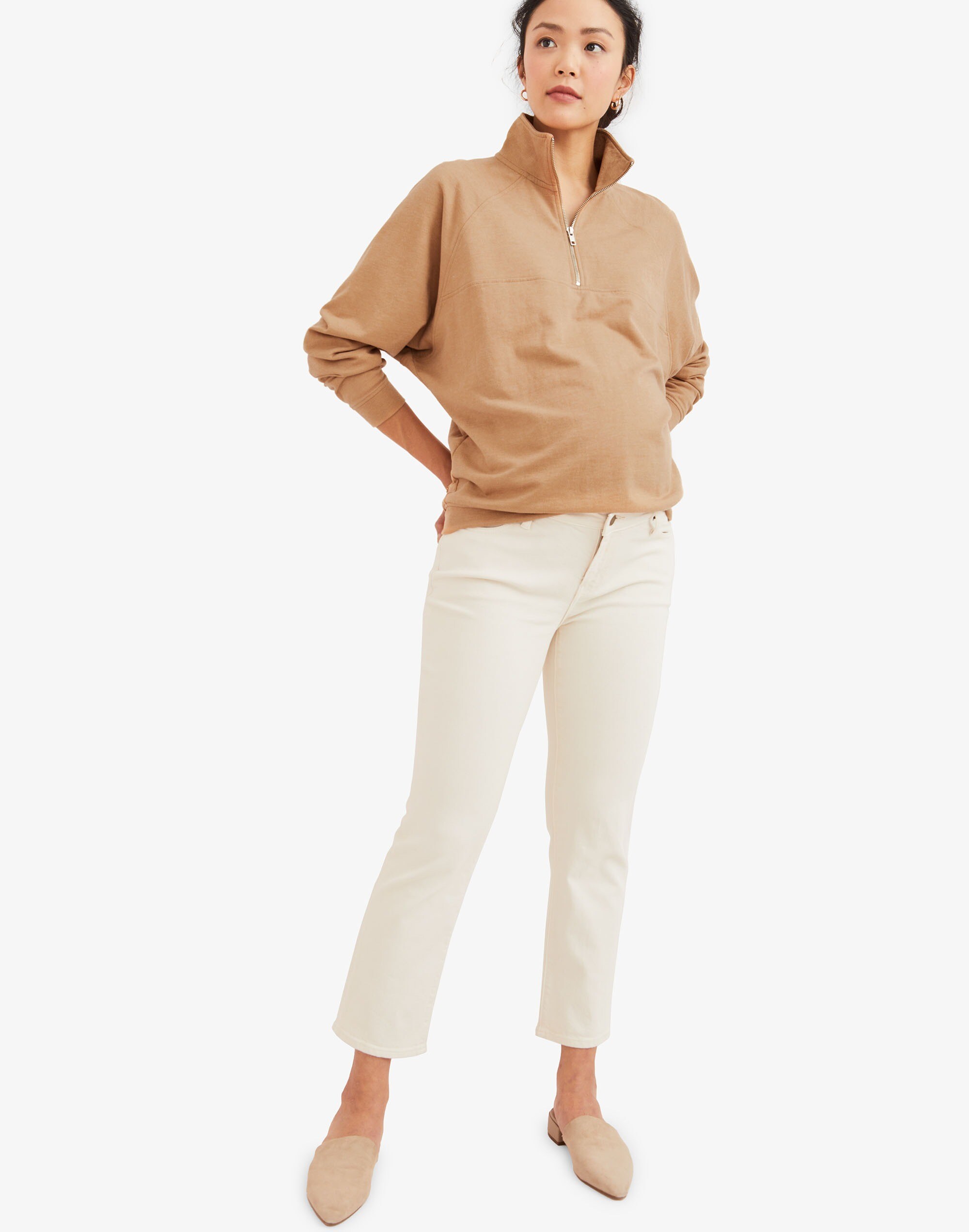 HATCH Collection The Straight Leg Maternity Jean