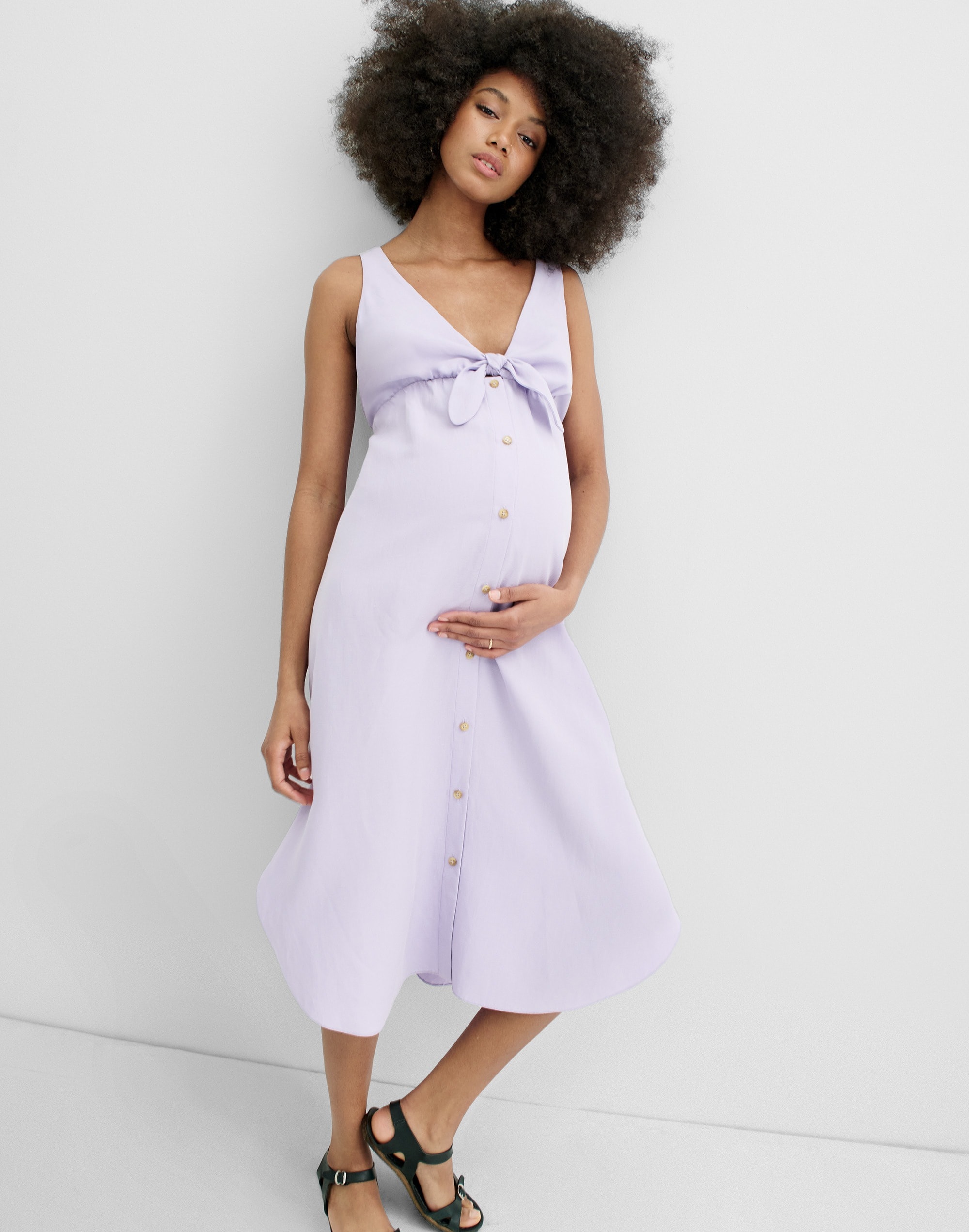 HATCH Collection The Nadia Easy-Nurse Maternity Dress
