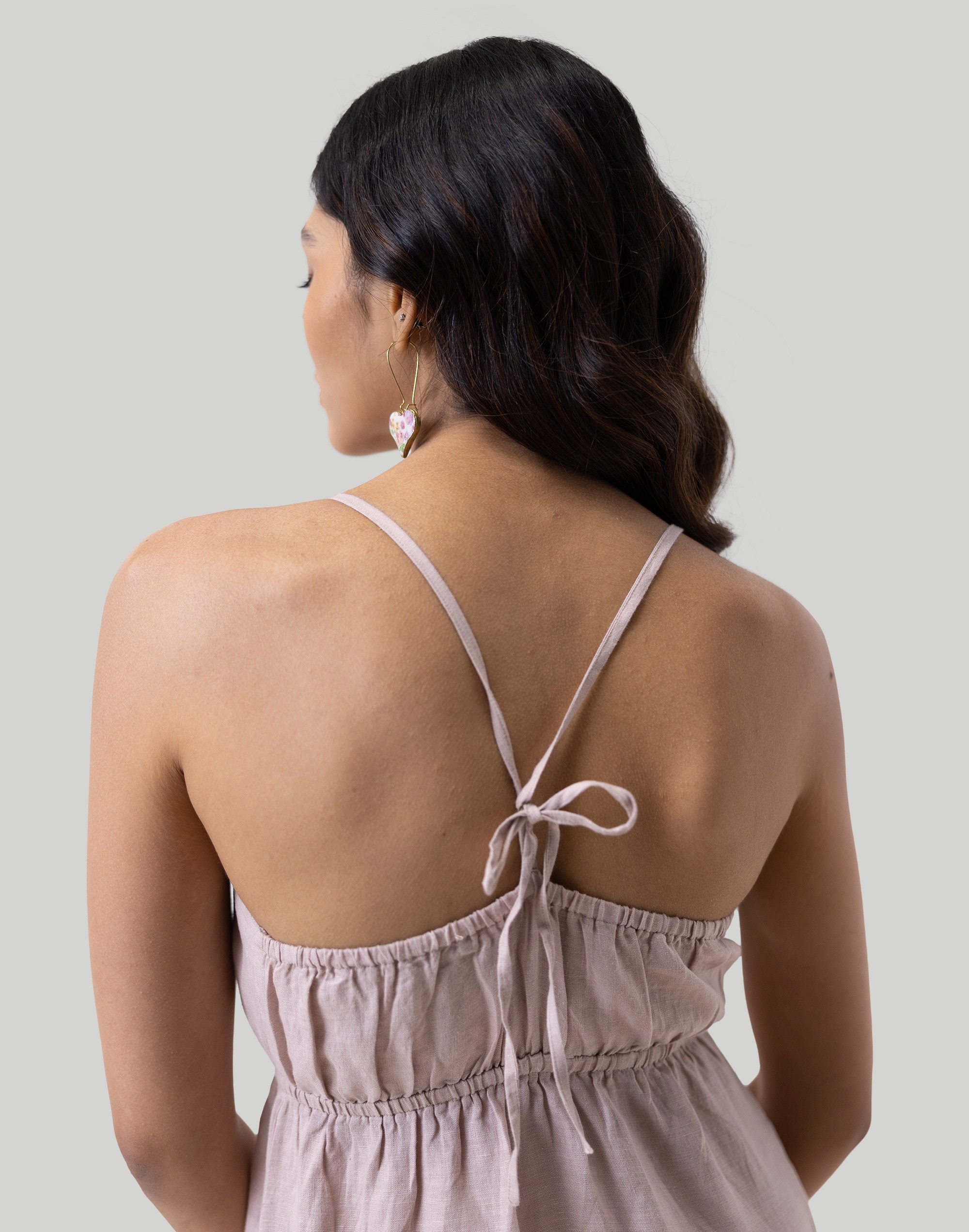 Reistor Strappy Camisole Midi Dress