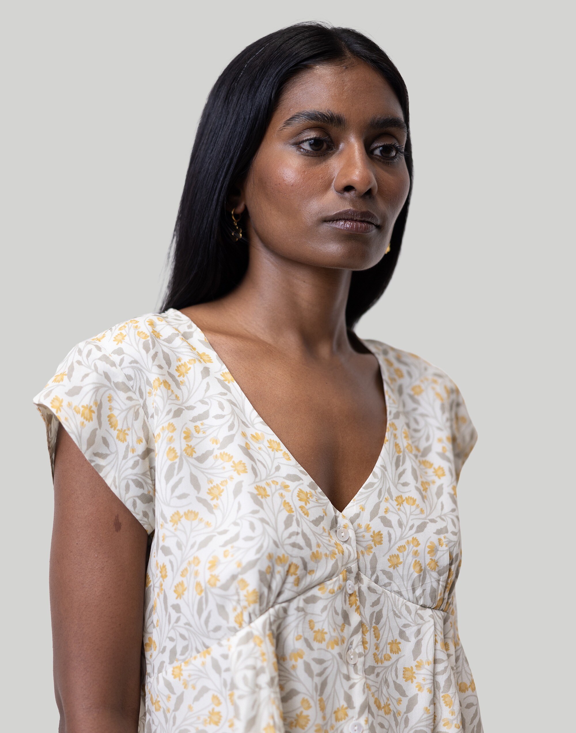 Reistor Deep V-Neck Top