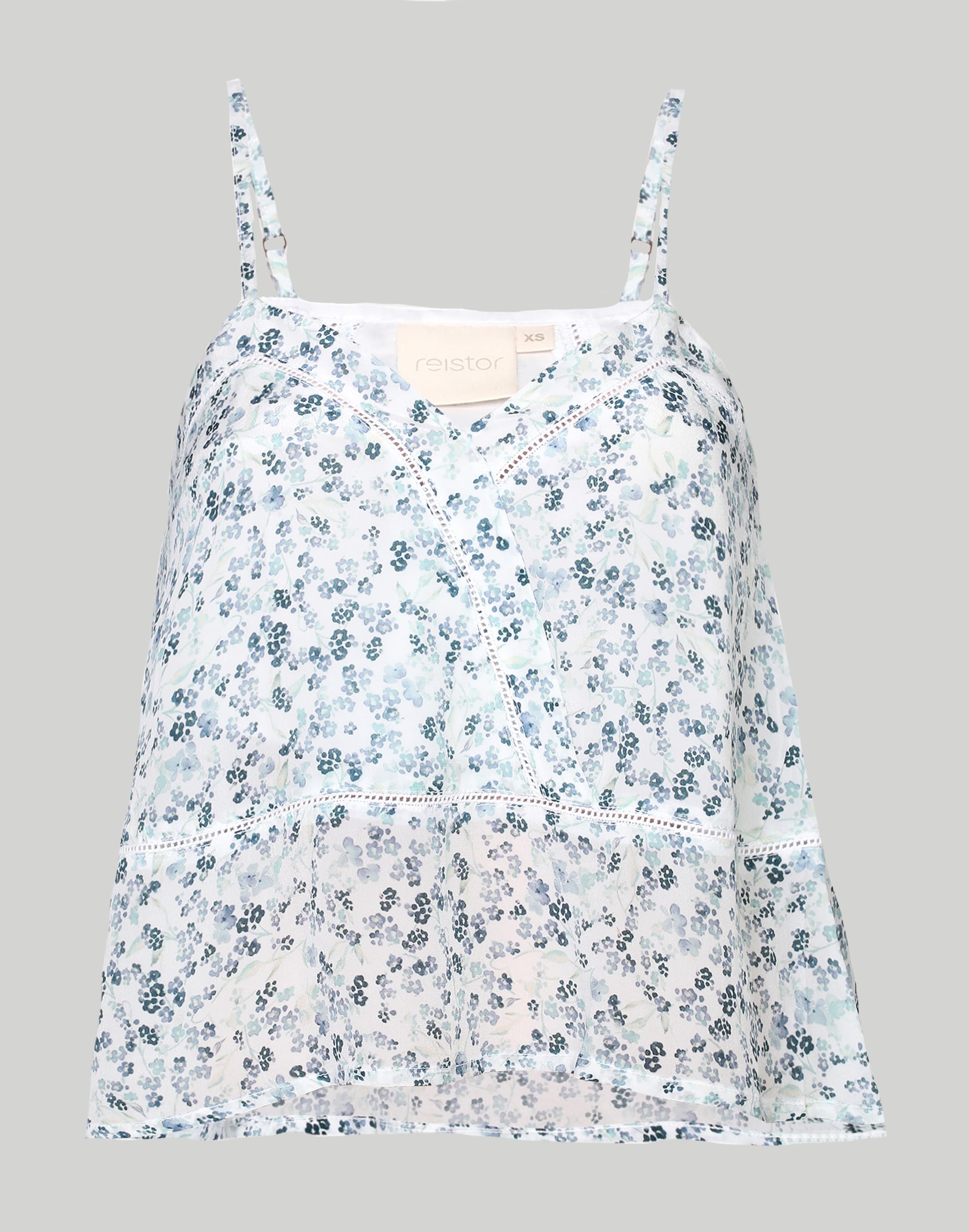 Reistor Lace-Trim V-Neck Camisole Top