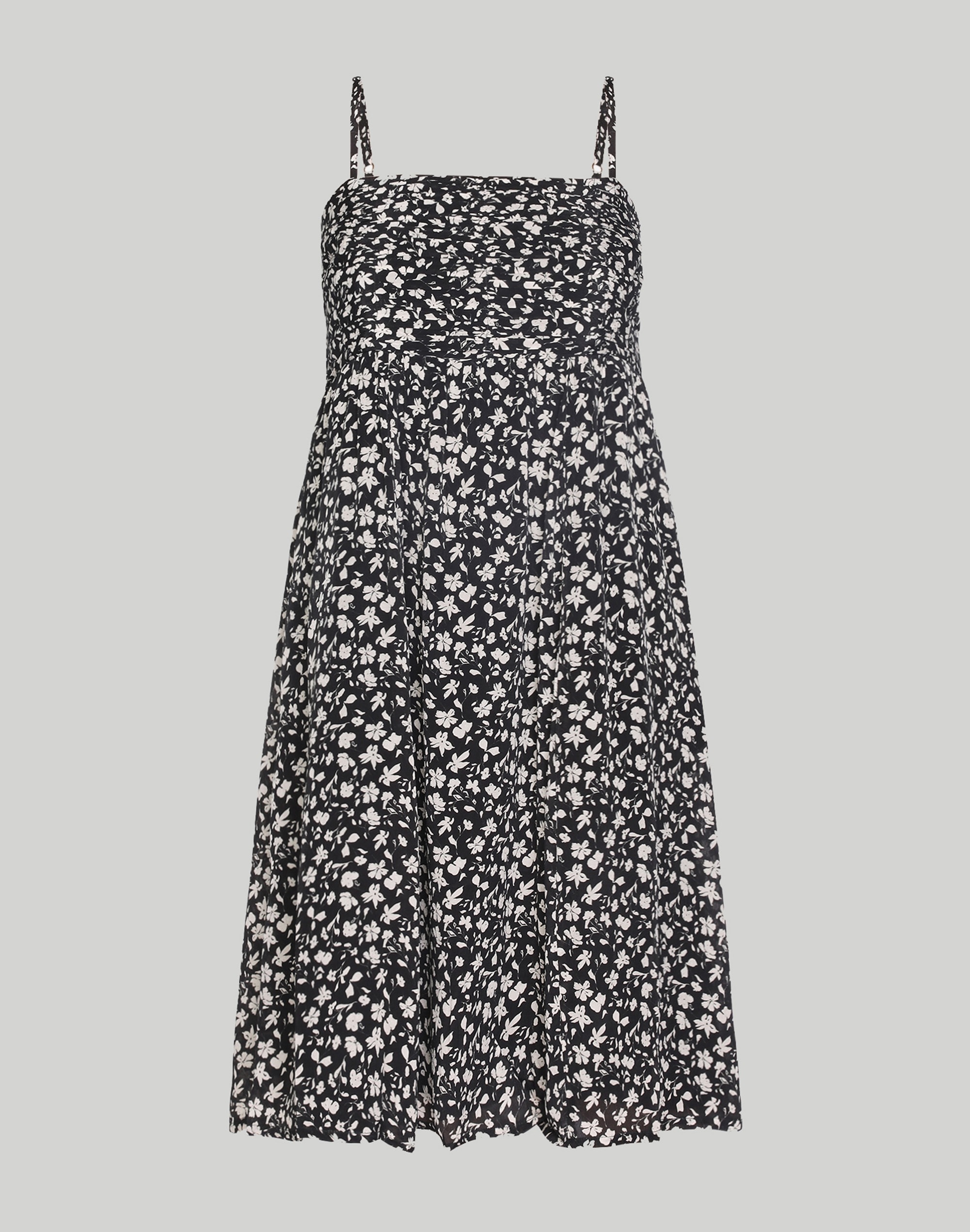 Reistor Ruched Strappy Mini Dress