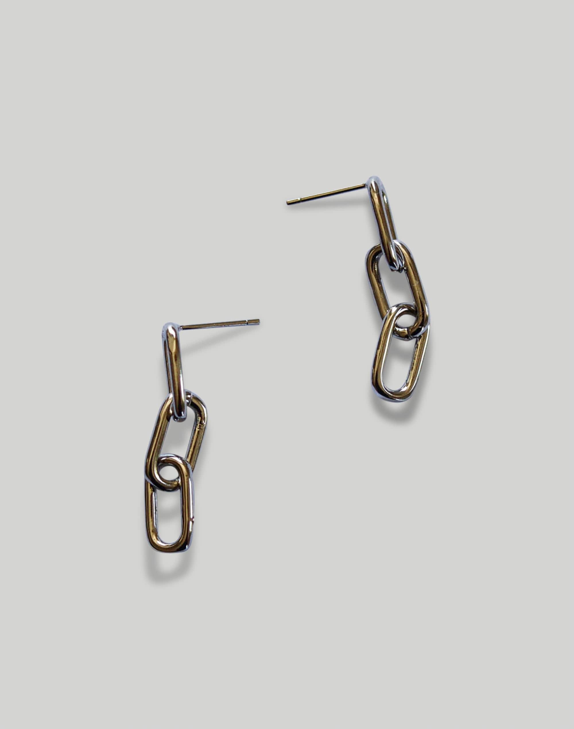 Abcrete & Co. Triple Link Earrings