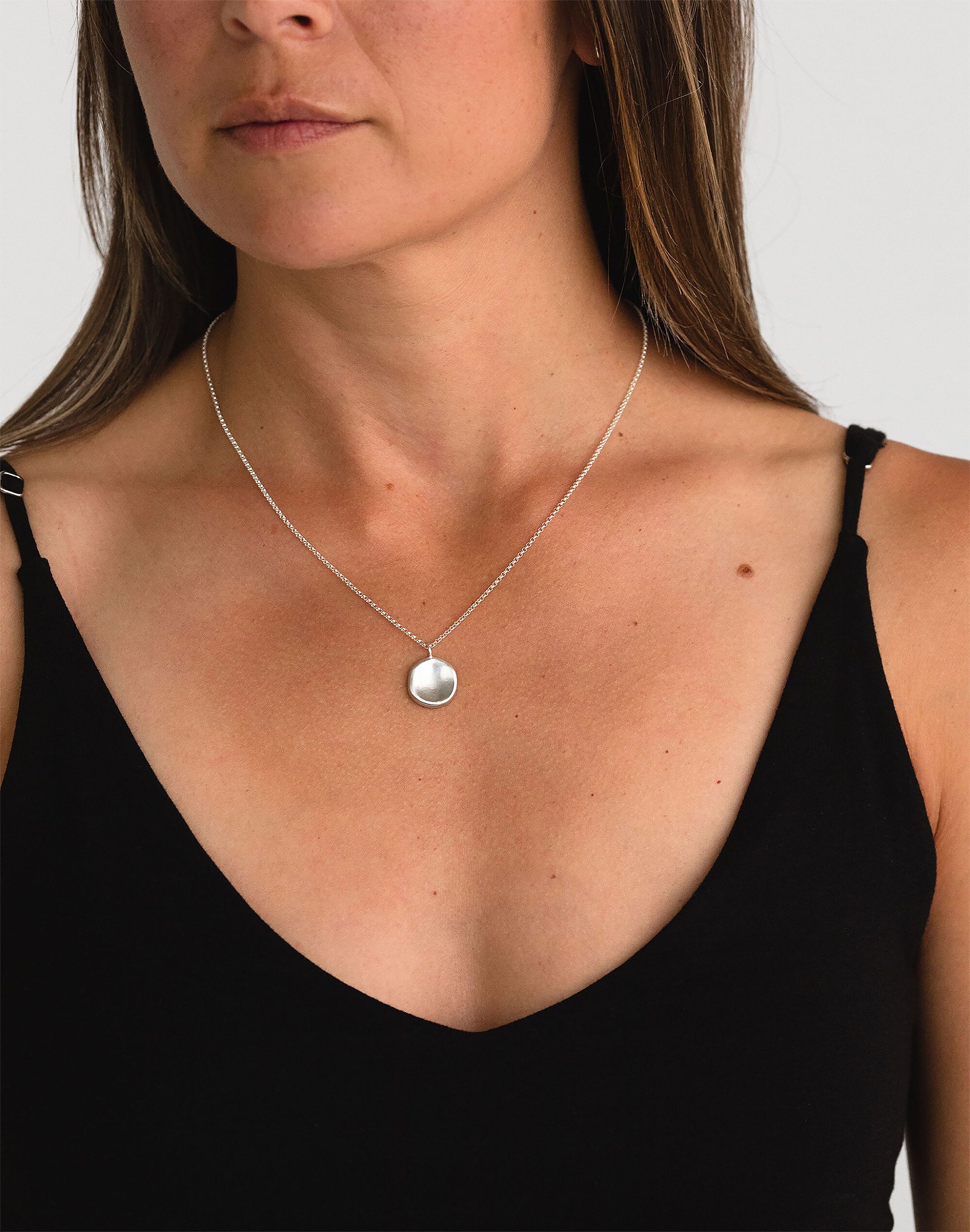 Sheena Marshall Jewelry Organic Molten Pendant Necklace