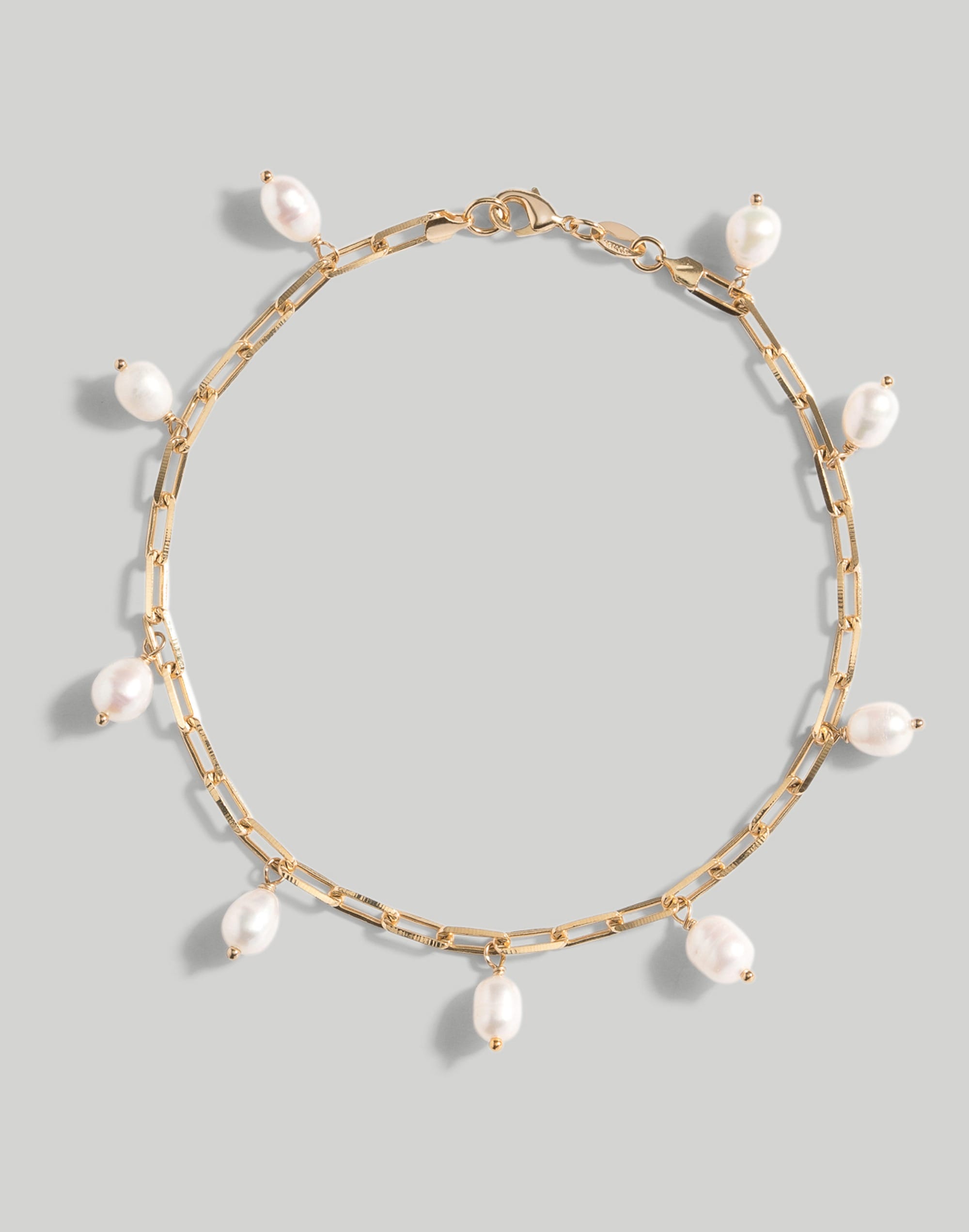 V.BELLAN Pearl Chain Bracelet
