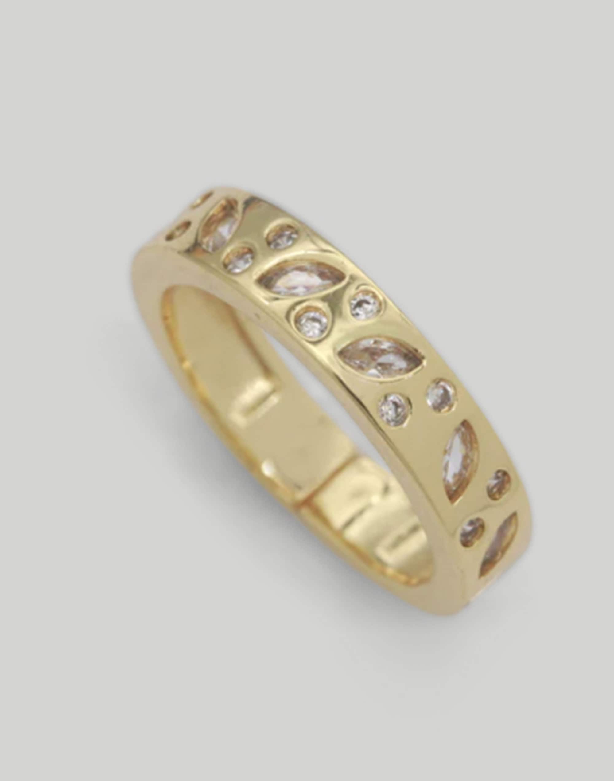 Abcrete & Co. The Gold Stone Stackable Ring