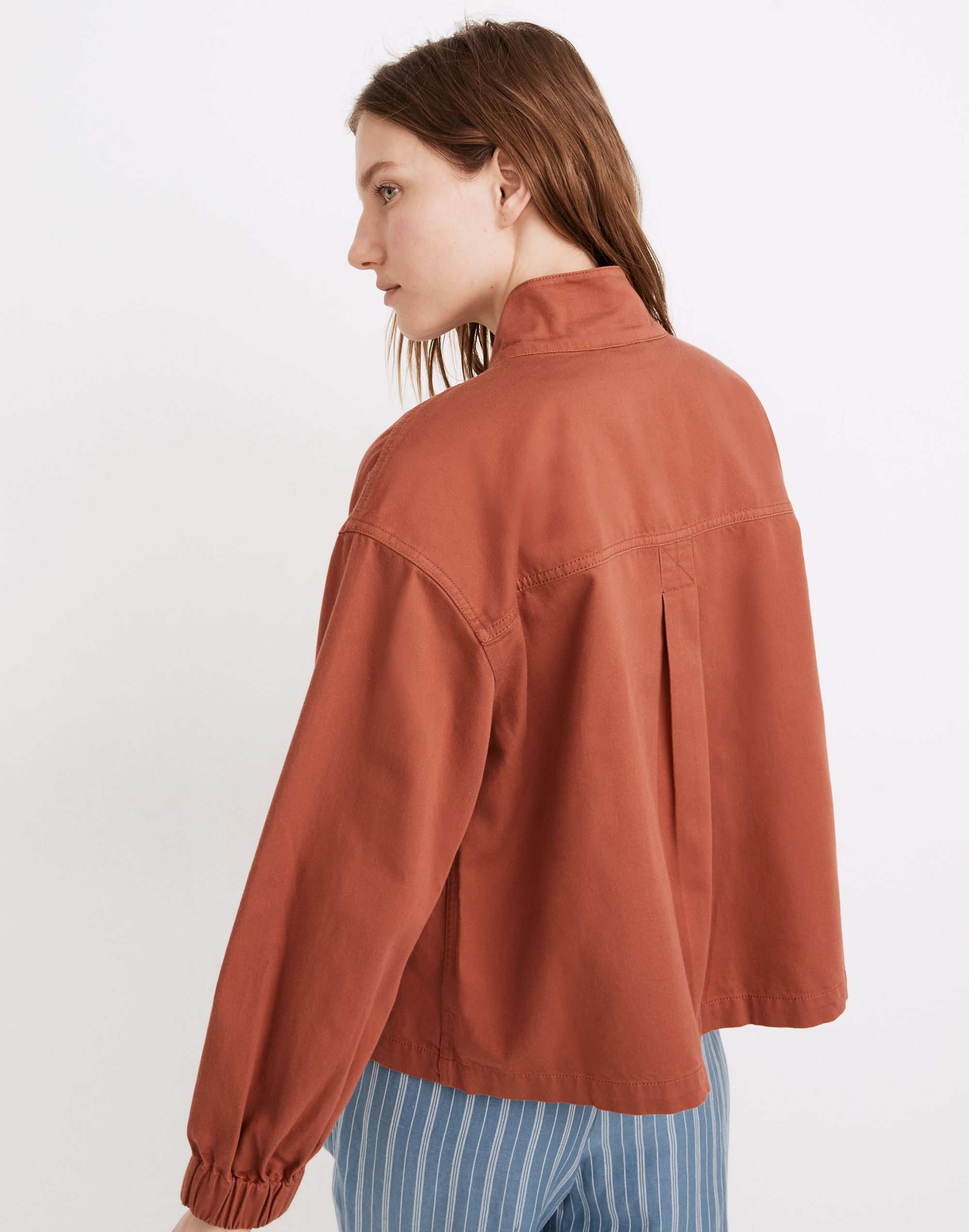 Bayview Balloon-Sleeve Jacket