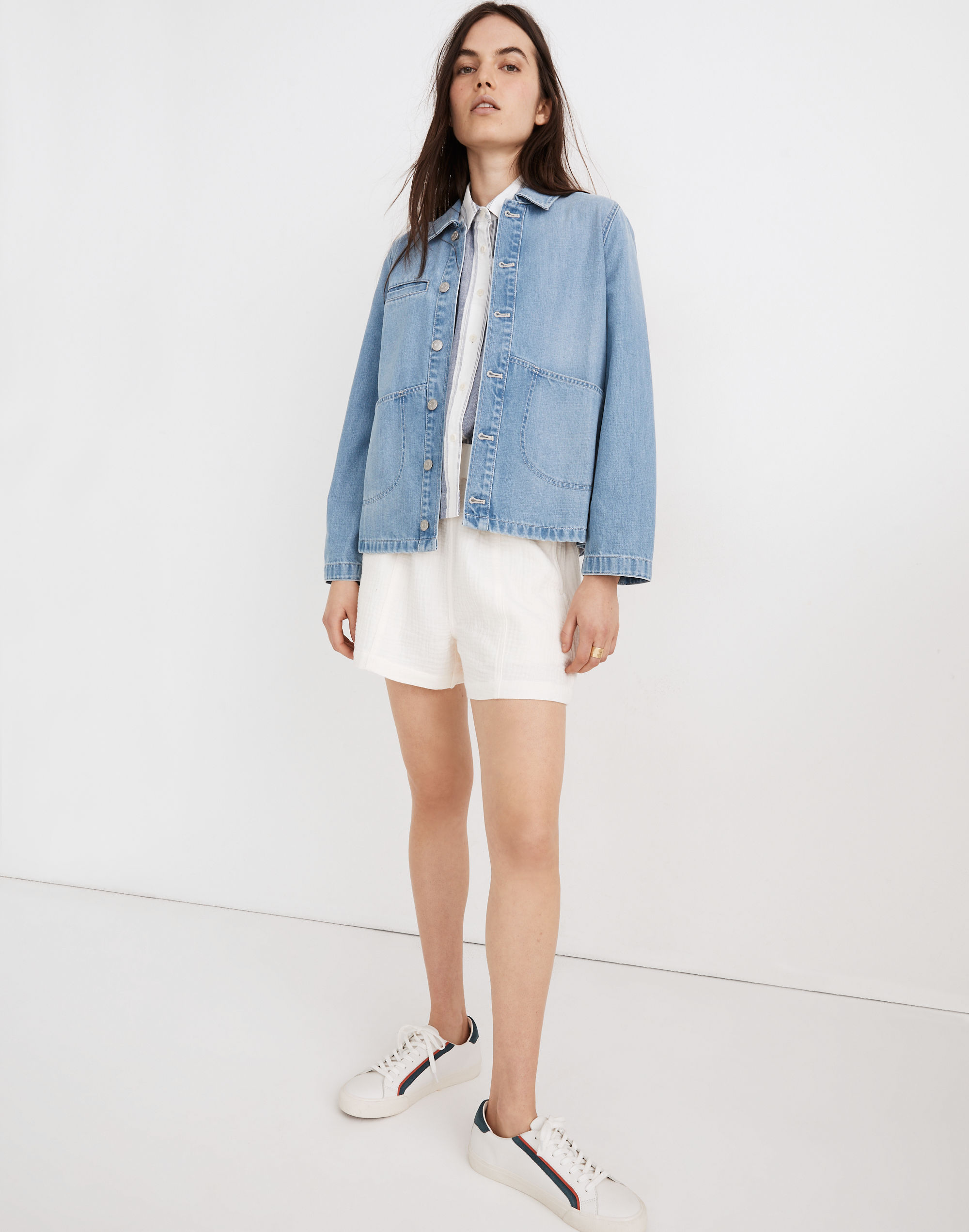Denim Swing Chore Jacket in Vinmont Wash