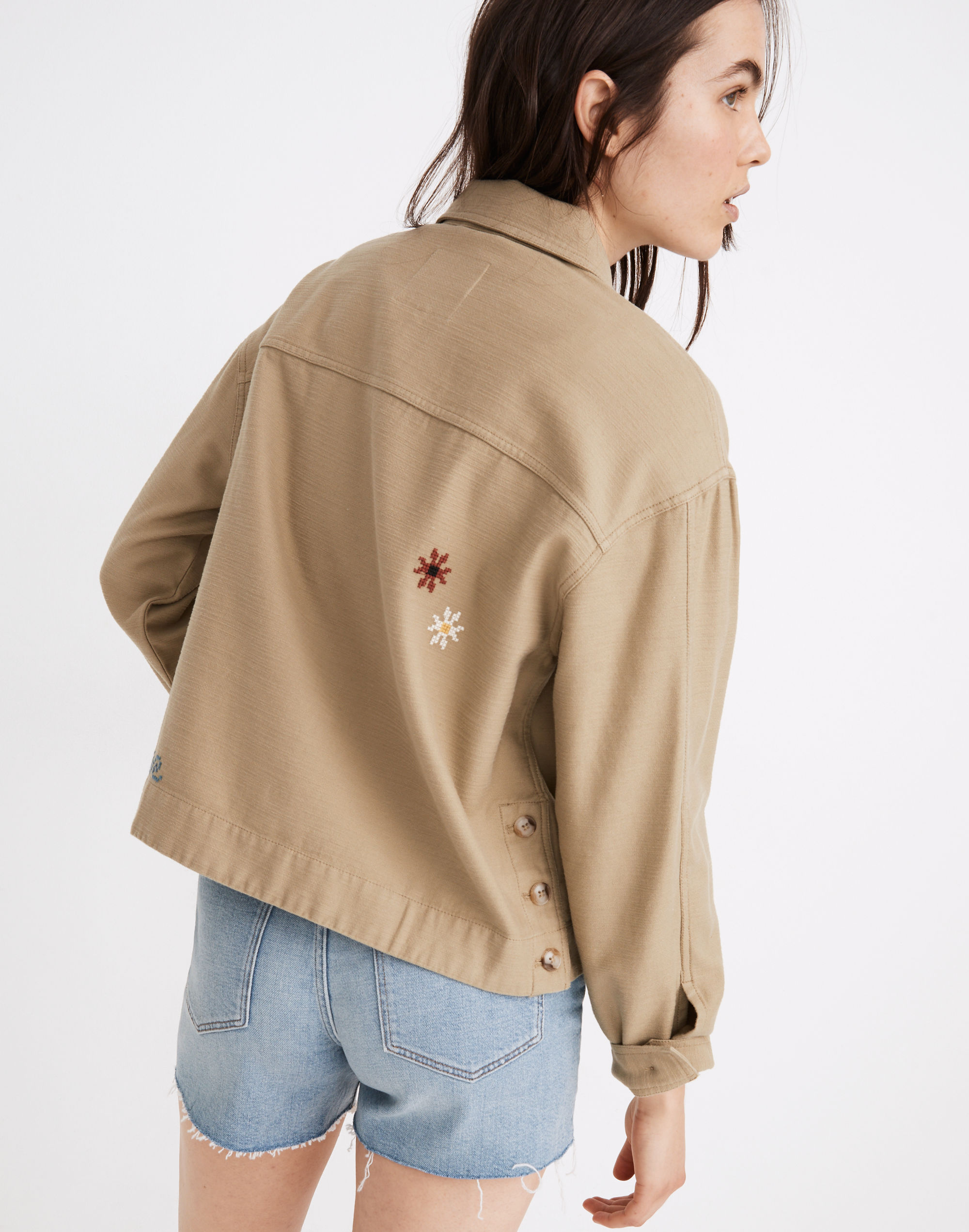 Embroidered Chore Jacket
