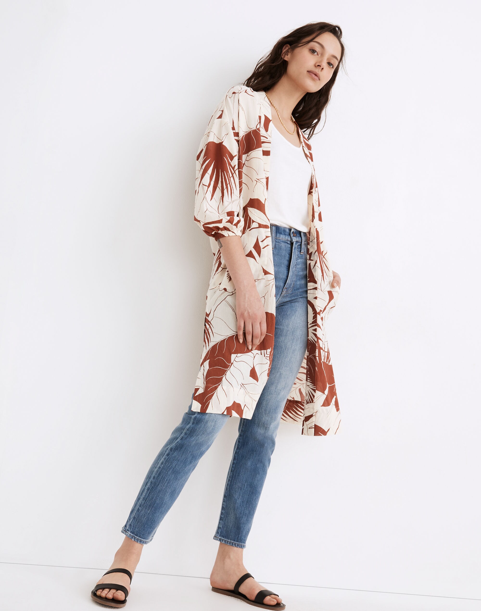 Robe Jacket in Tropical Vacation