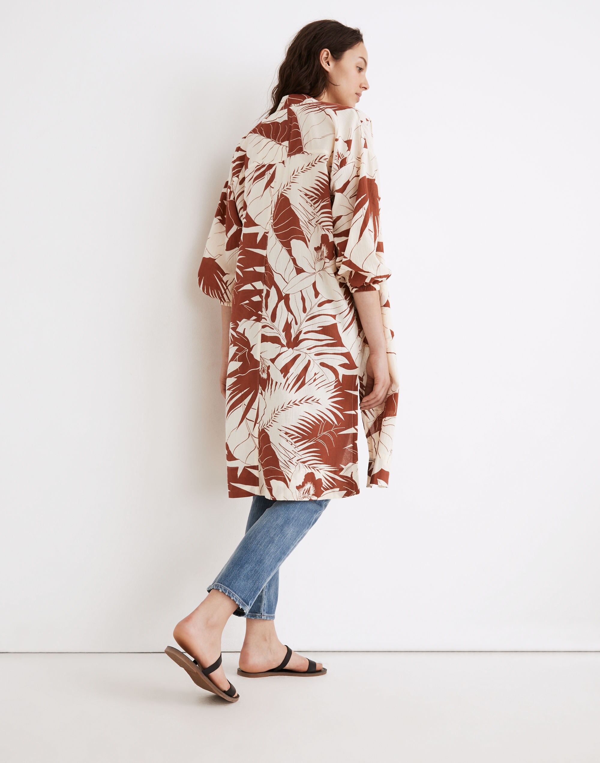 Robe Jacket in Tropical Vacation