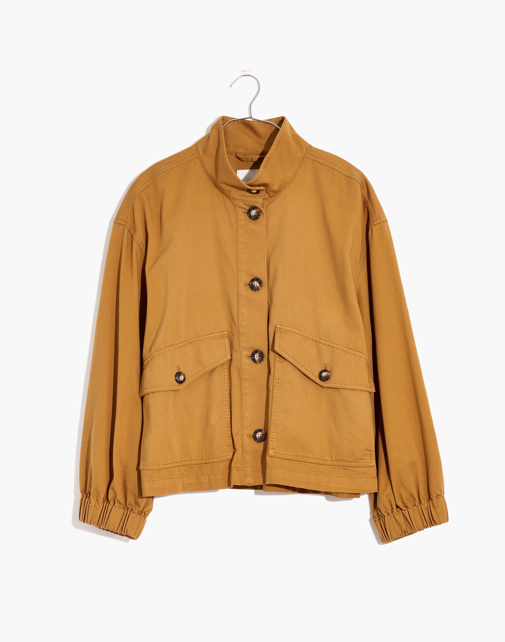 plus bayview balloon-sleeve jacket