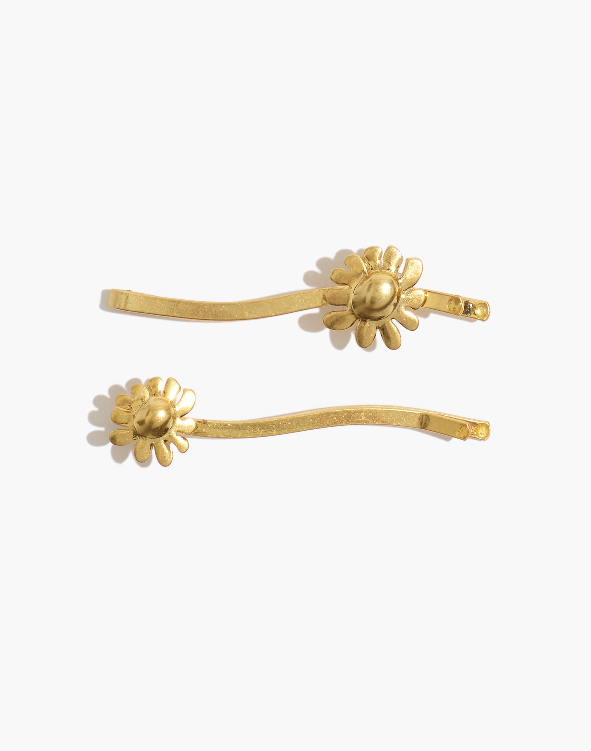 two-pack daisy hair pins