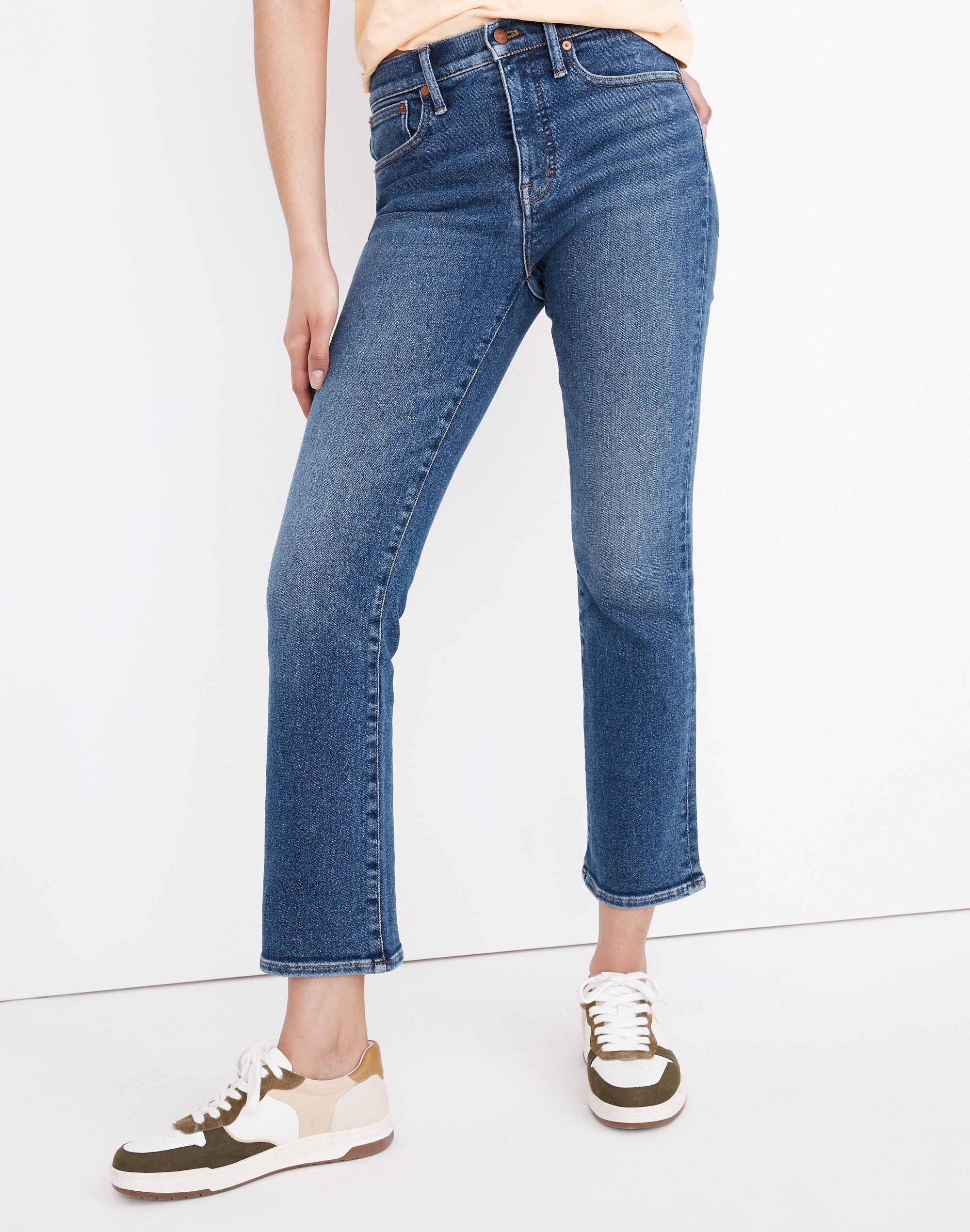 Tall Cali Demi-Boot Jeans in Bodney Wash