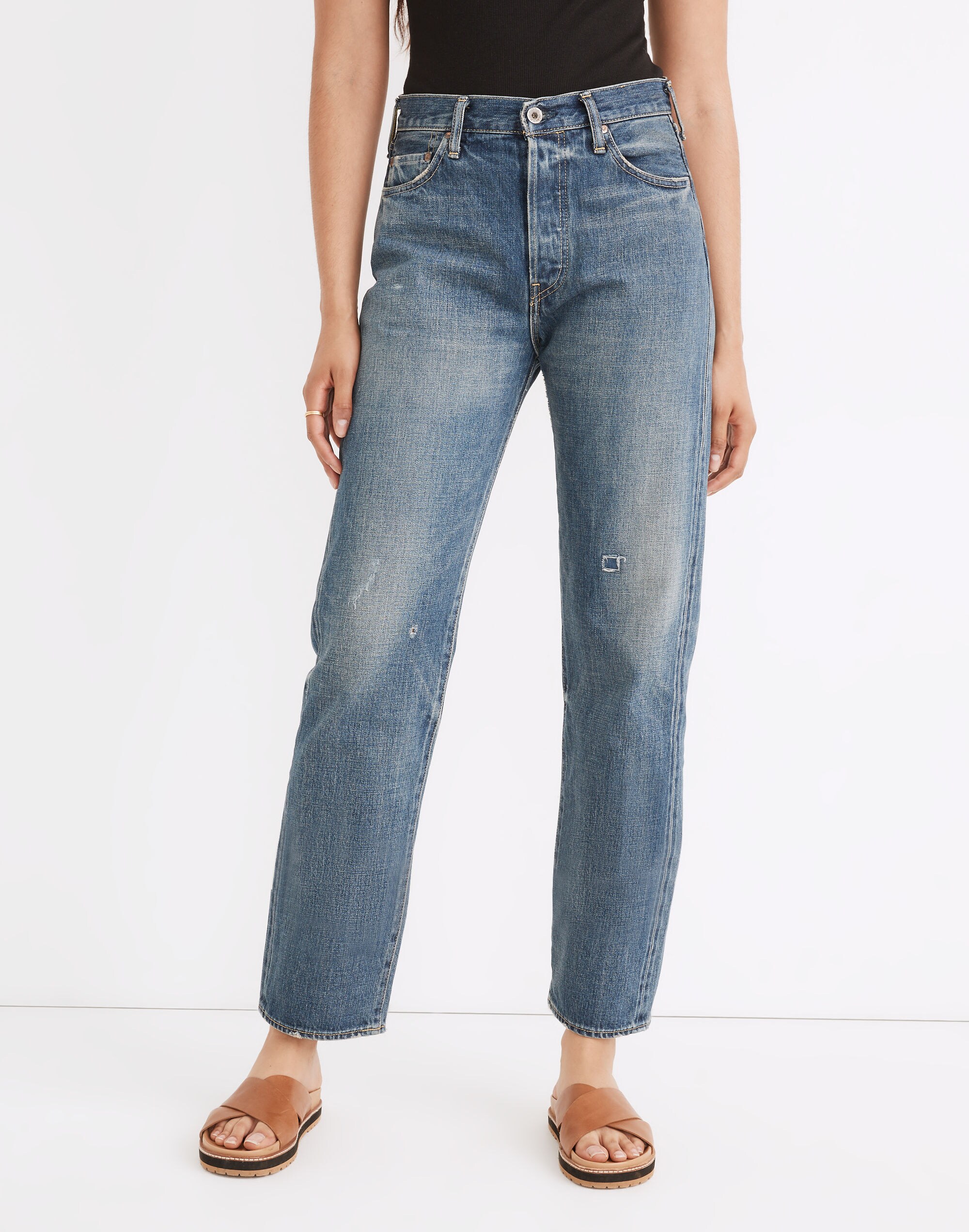 Chimala&reg; Selvedge Straight Cut Jeans