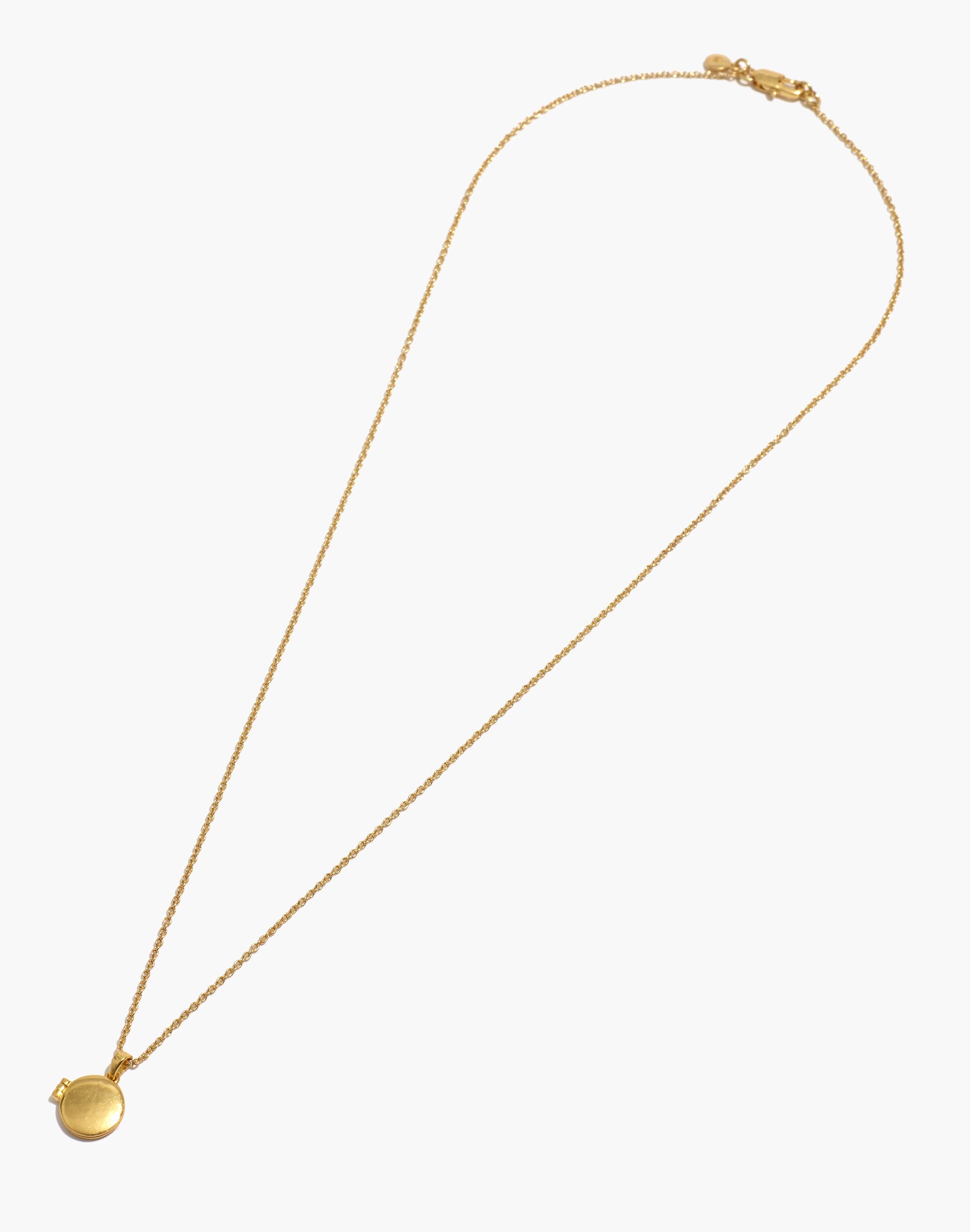 Locket Pendant Necklace