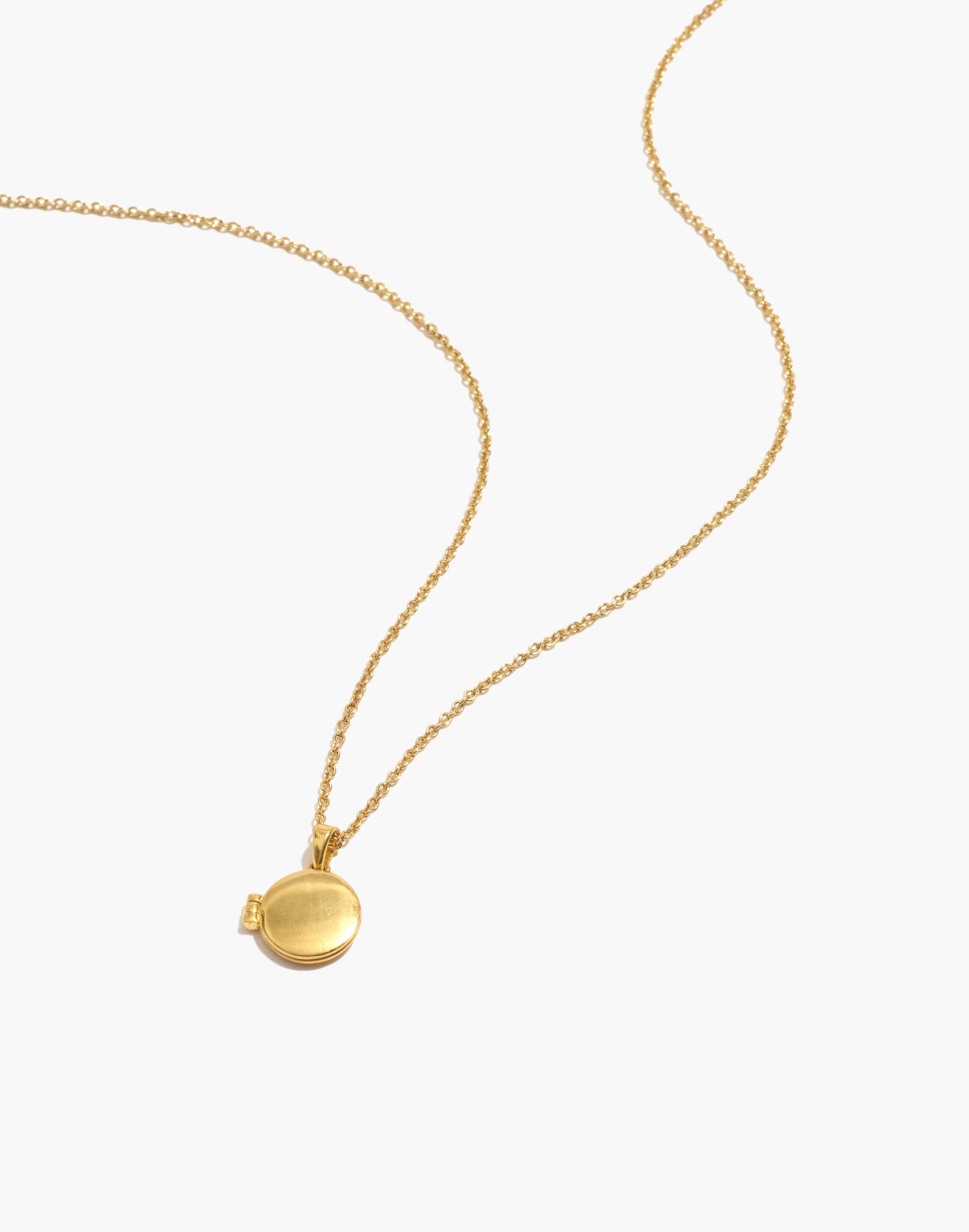 Locket Pendant Necklace