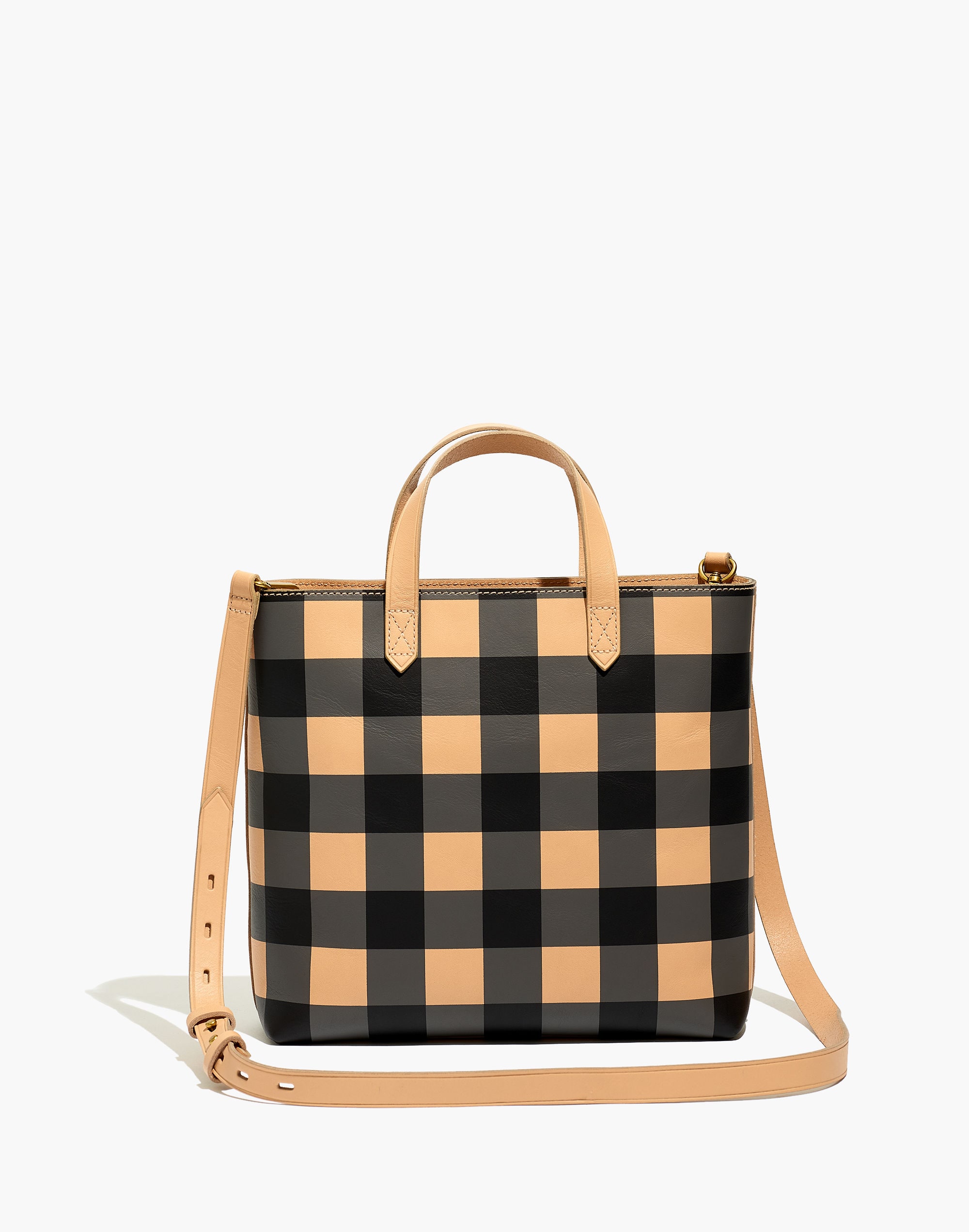The Zip-Top Transport Crossbody: Gingham Edition