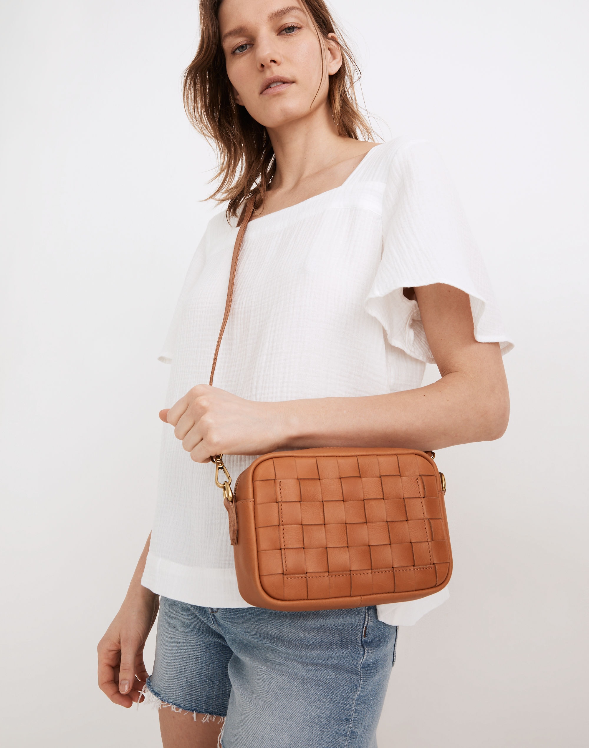 The Transport Camera Bag: Woven Edition | Madewell