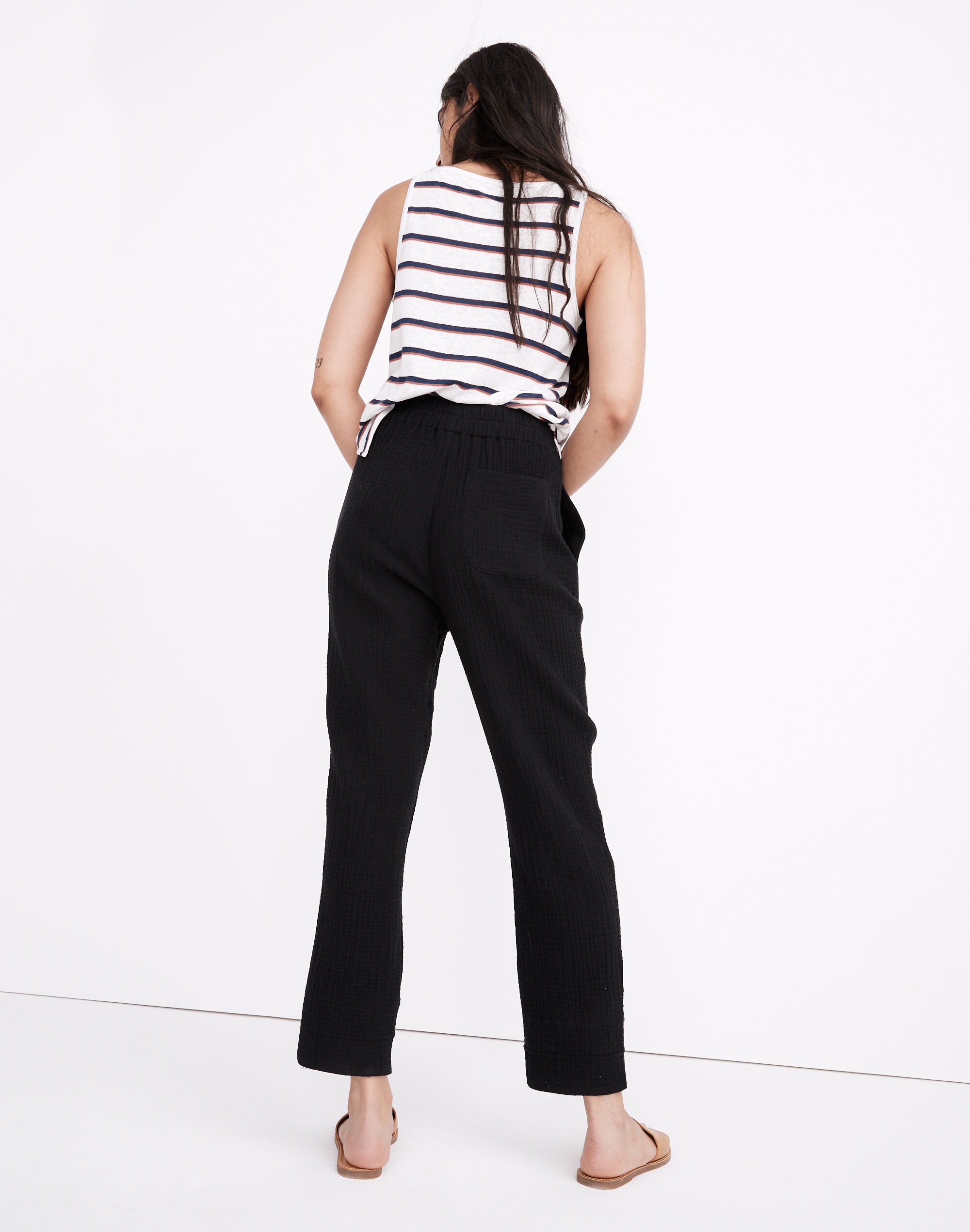 Lightspun Tapered Huston Pull-On Crop Pants