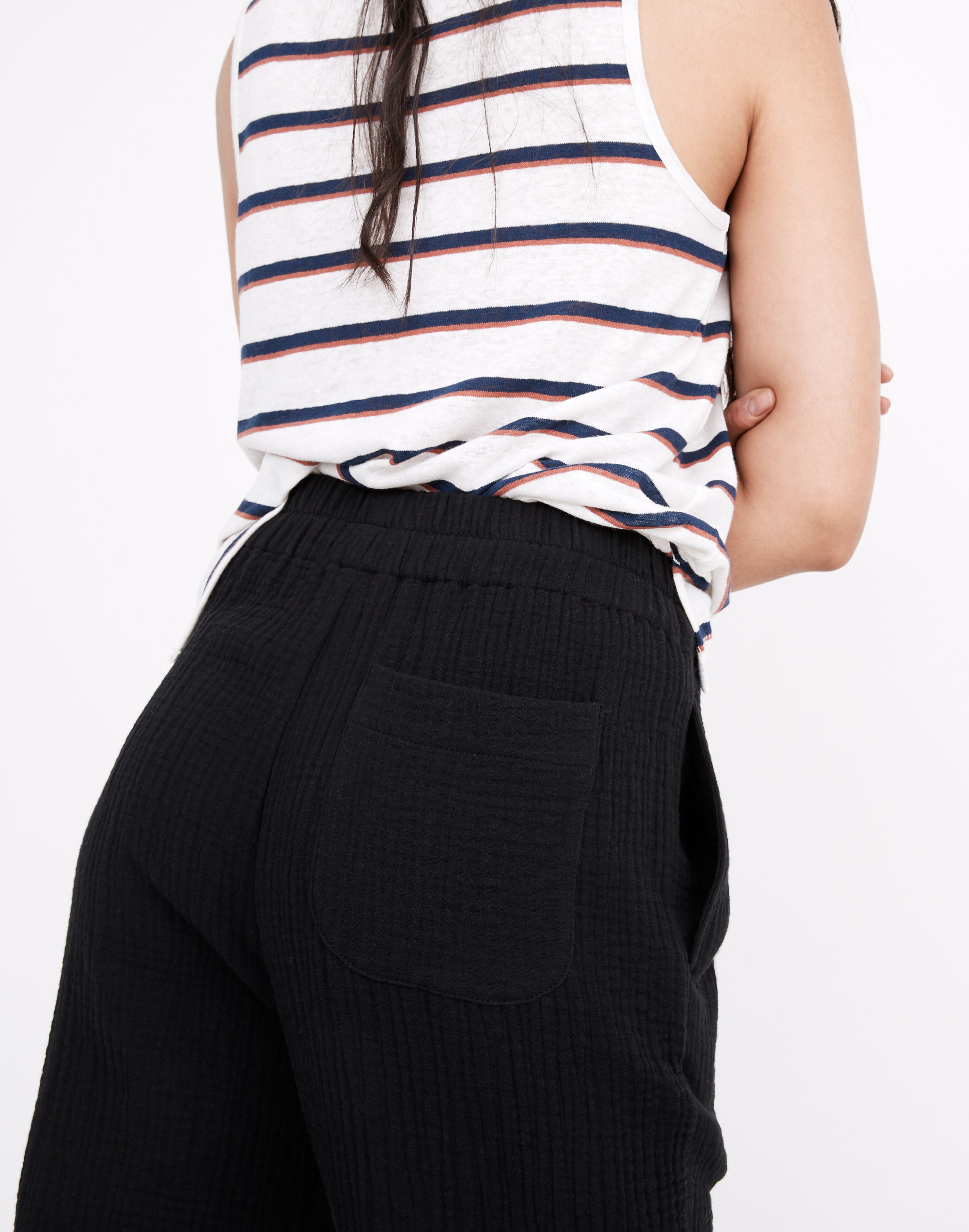 Lightspun Tapered Huston Pull-On Crop Pants