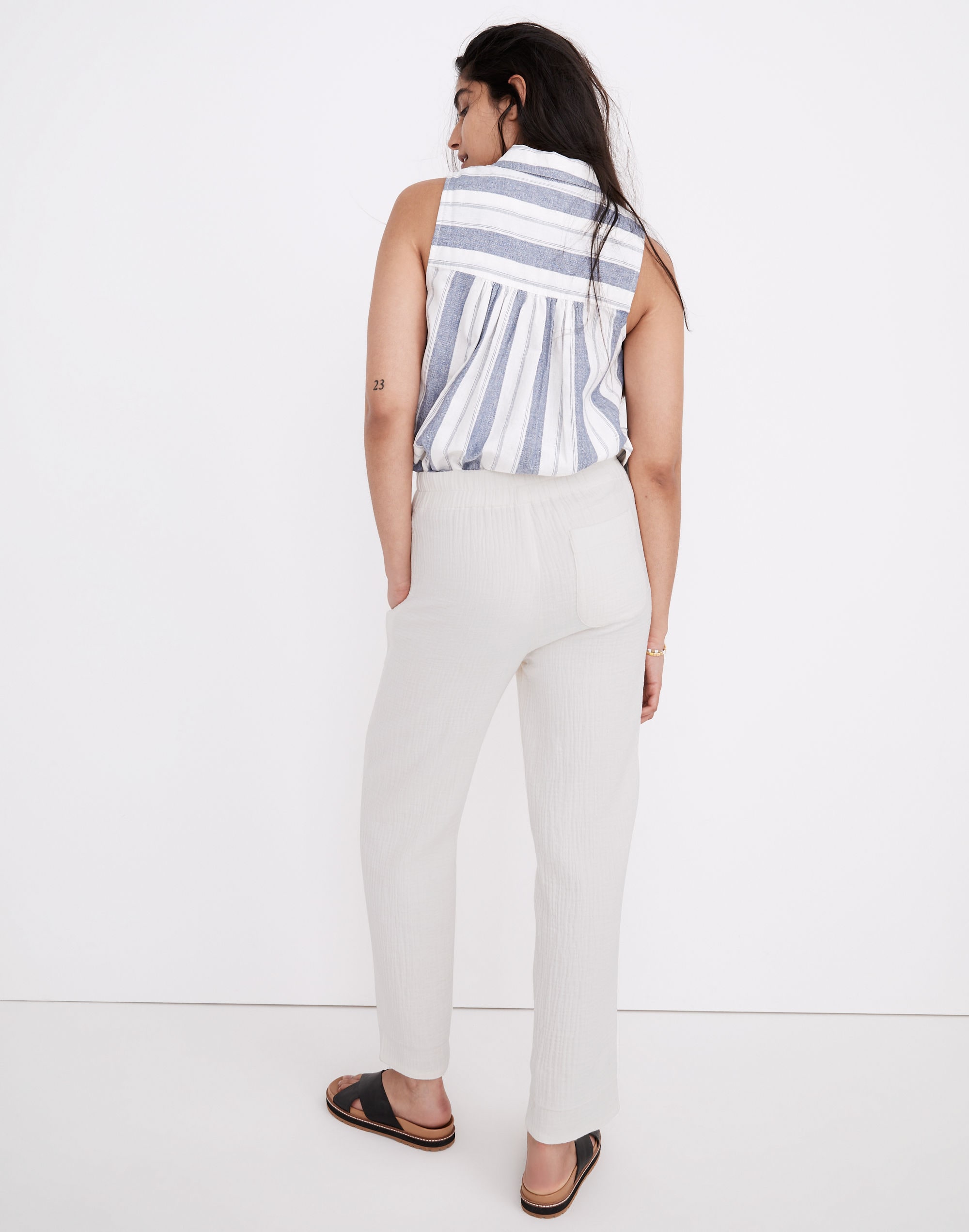 Lightspun Tapered Huston Pull-On Crop Pants