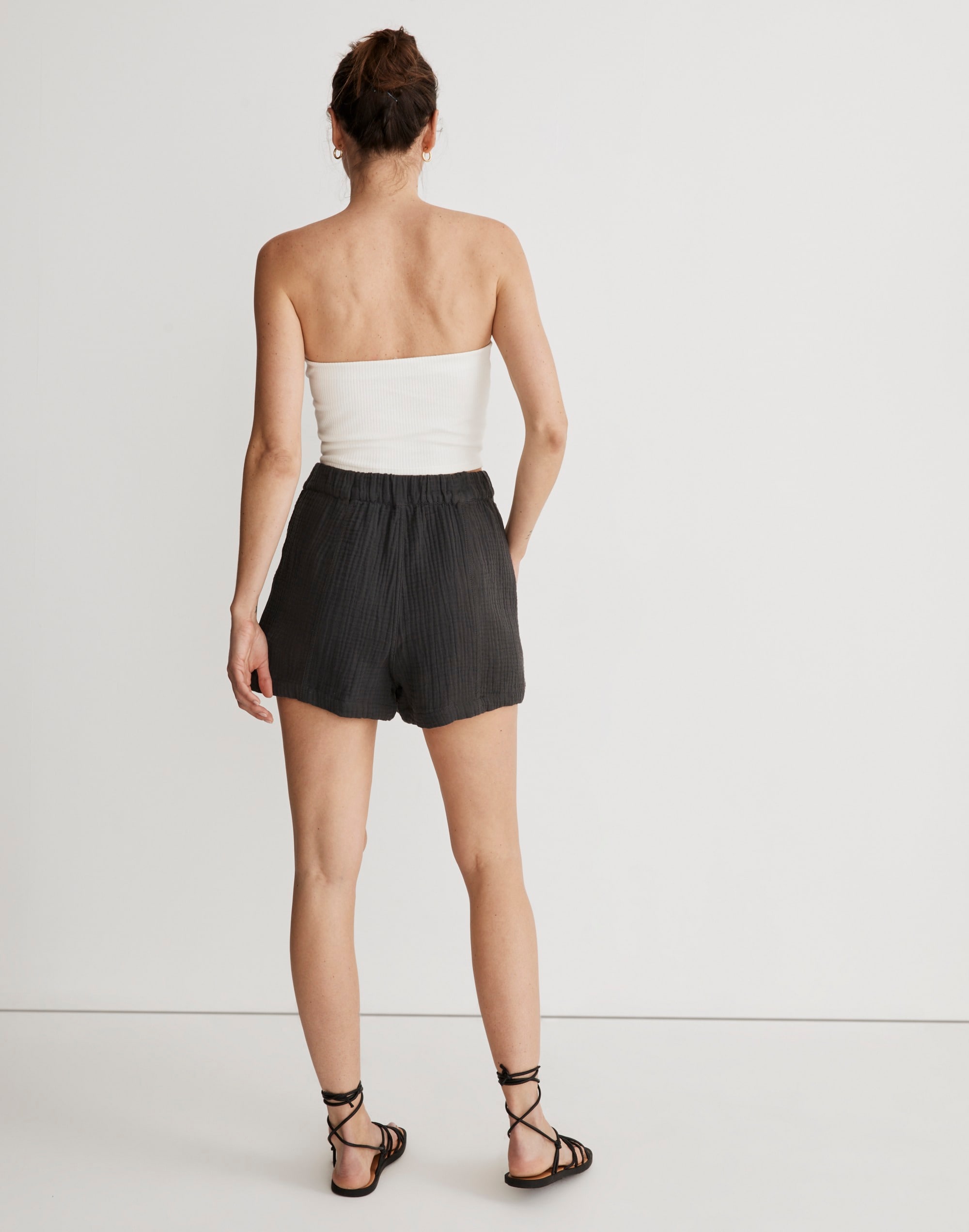 Easy Pull-On Shorts in Lightspun