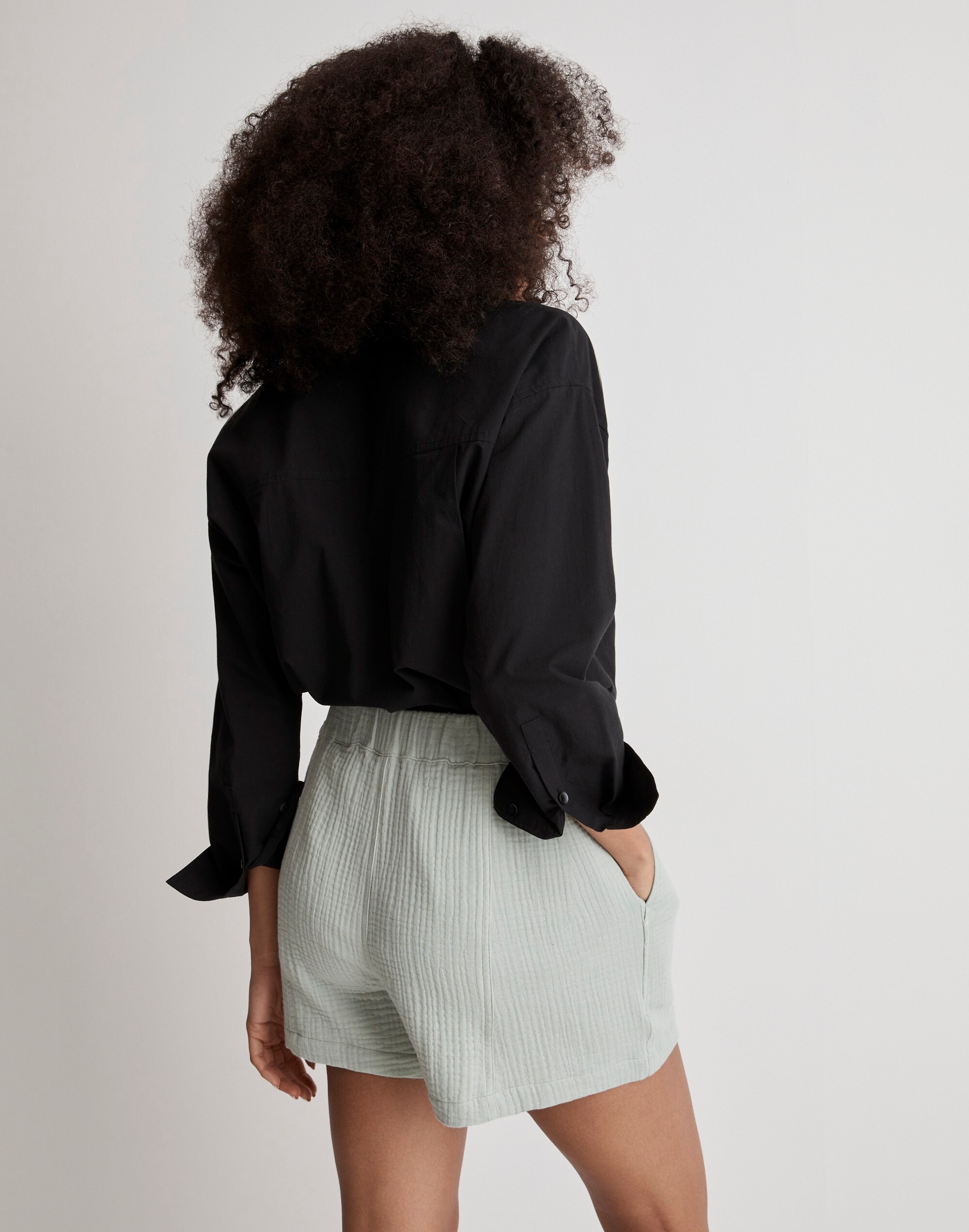Easy Pull-On Shorts in Lightspun