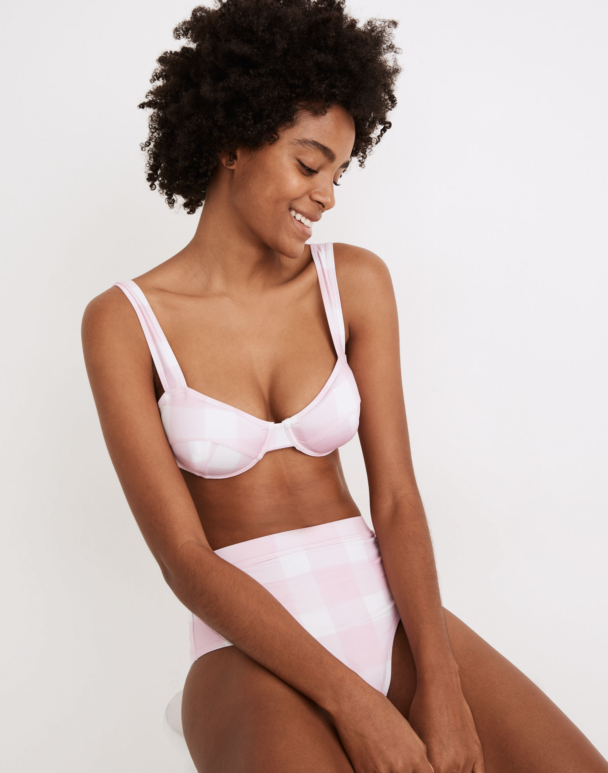 Solid &amp; Striped&reg; Lilo Bikini Top in Painted Gingham