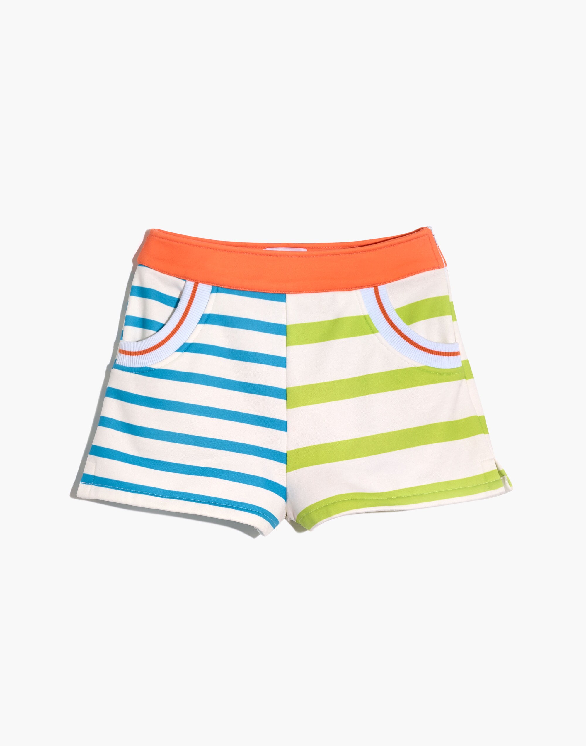 Solid &amp; Striped&reg; Sophie Sweatshorts in Colorblock Stripe
