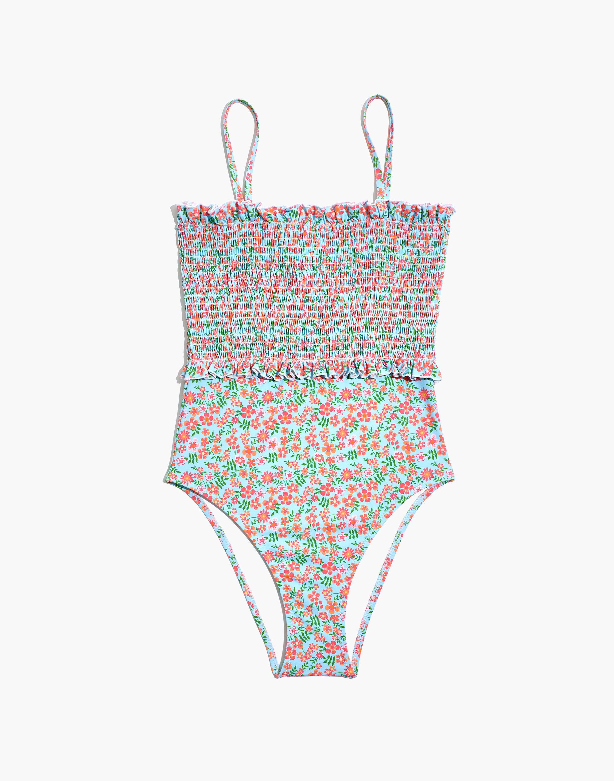 Solid &amp; Striped&reg; Vera Smocked One-Piece Swimsuit in Ditsy Floral