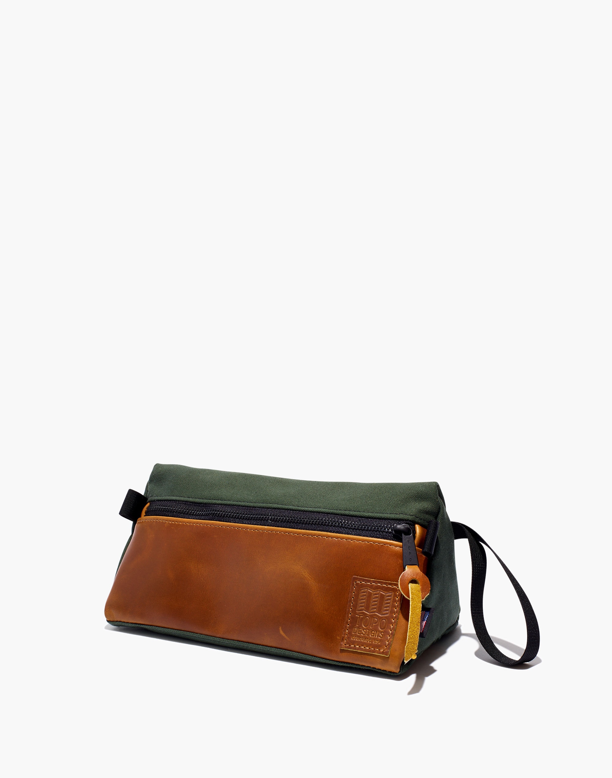 Topo Designs&reg; Canvas and Leather Travel Kit